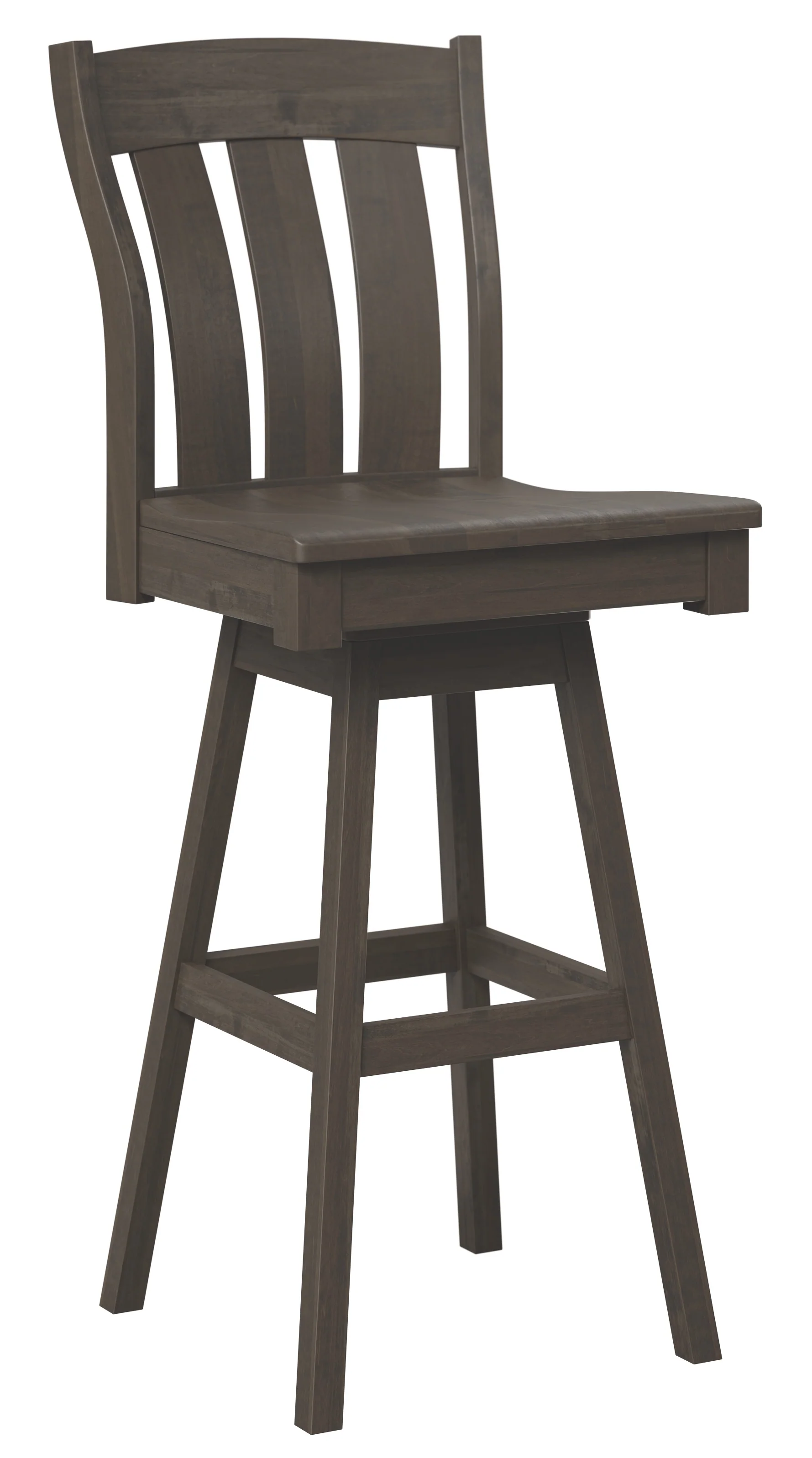 QW Amish Logan Swivel Bar Chair - Image 2