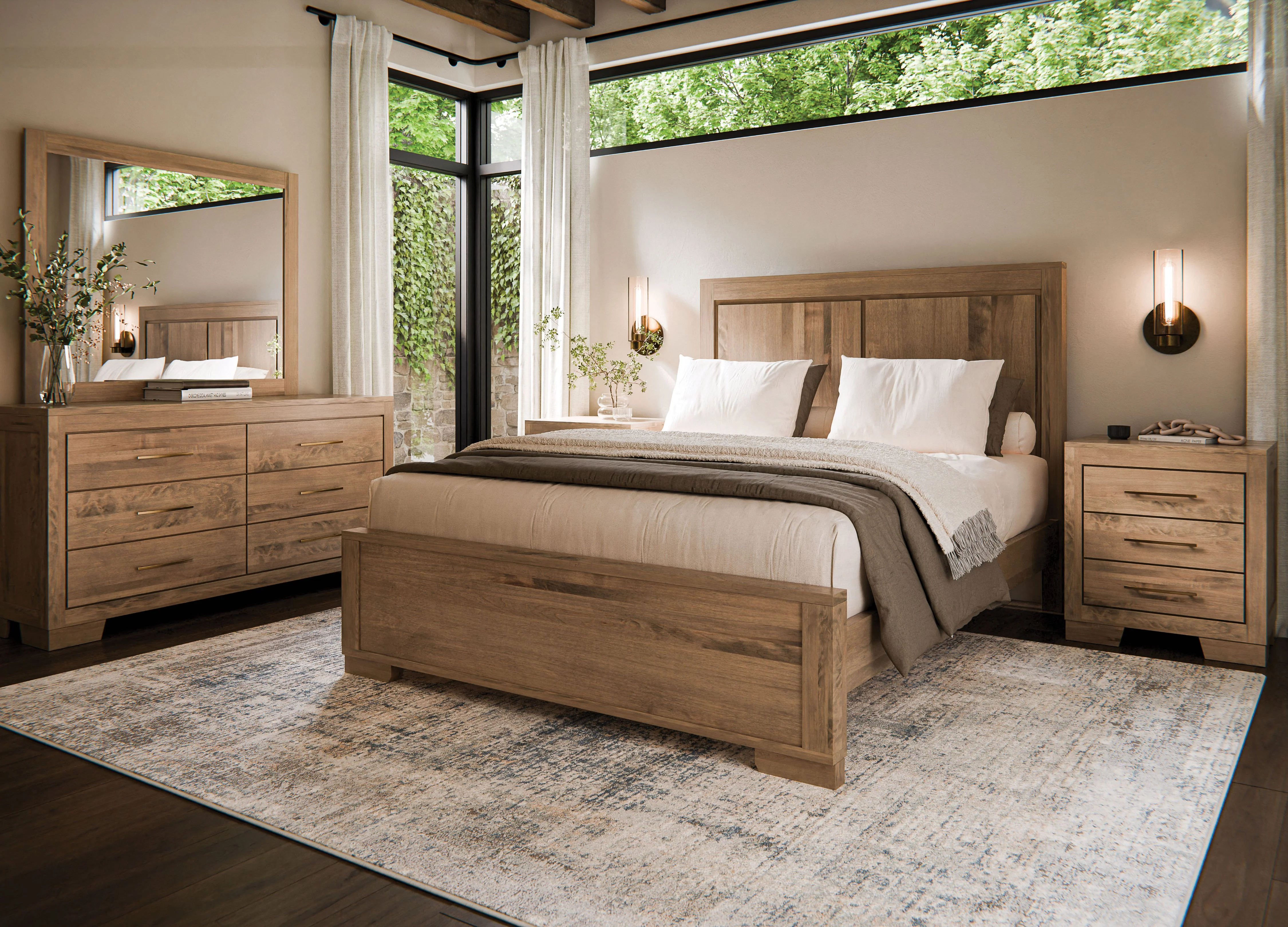 QW Amish London LF Bed - Image 2