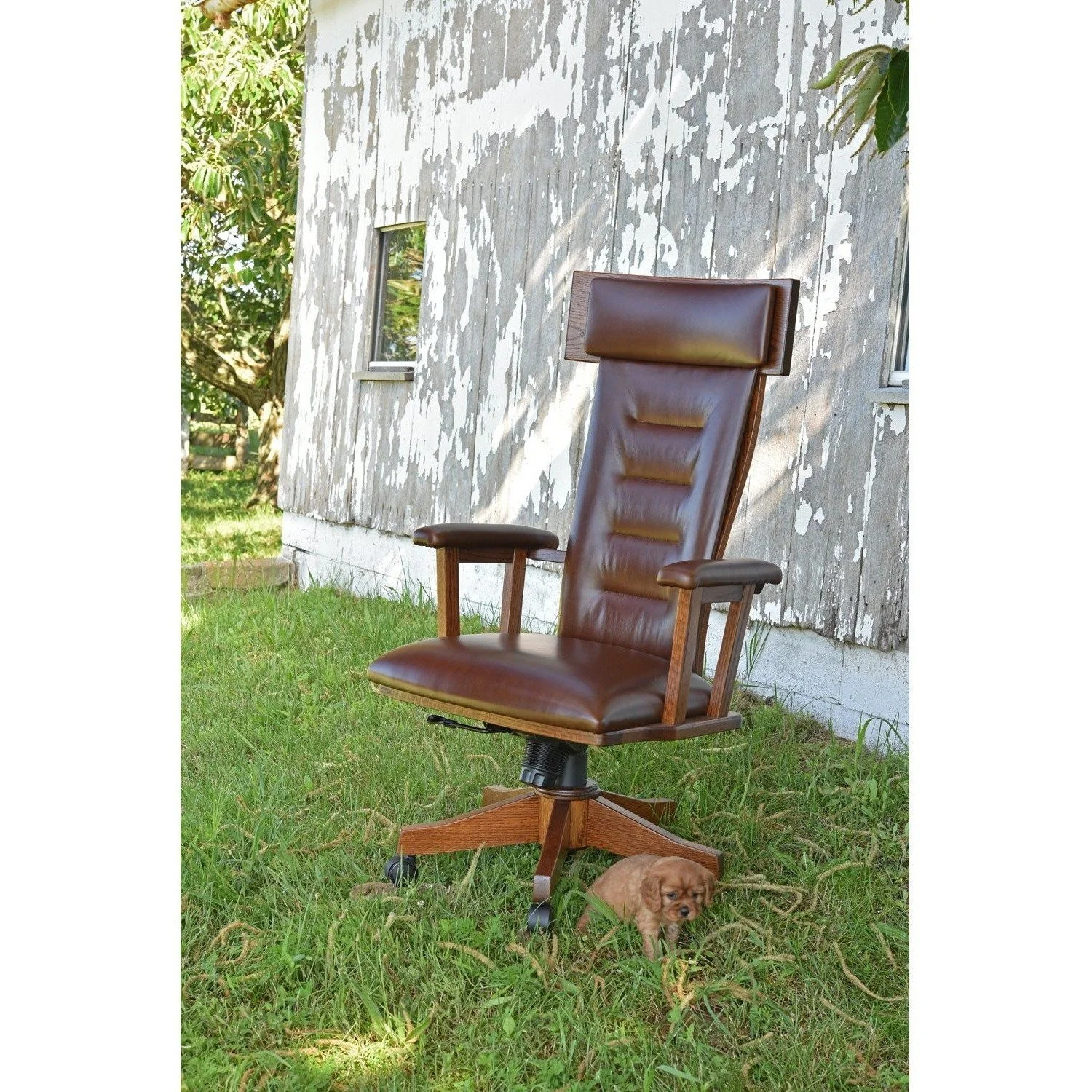 QW Amish London Desk Chair - Image 4