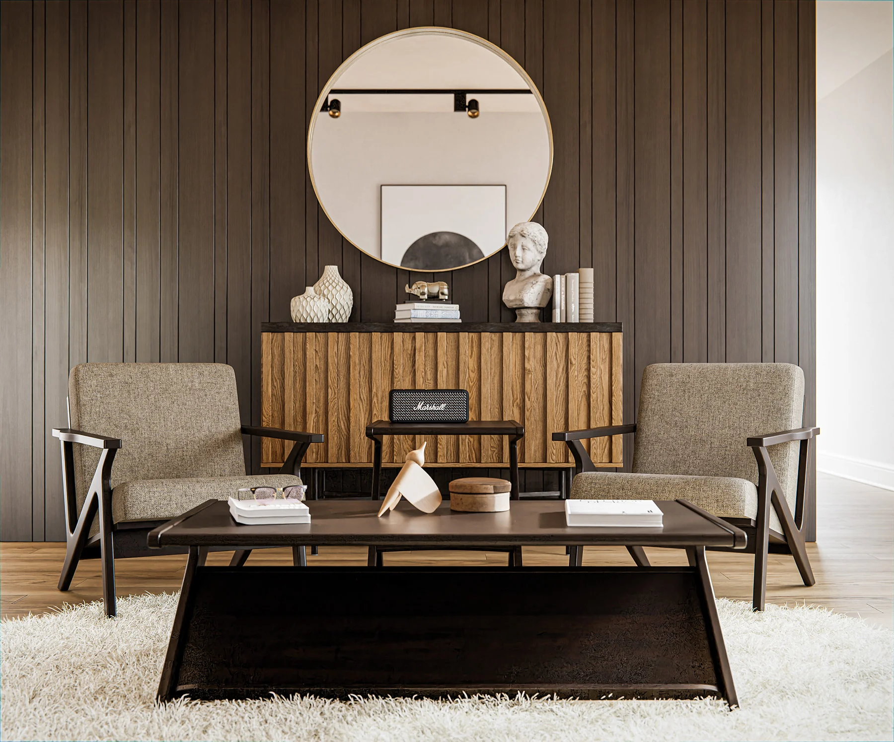 QW Amish Malaya End Table - Image 6