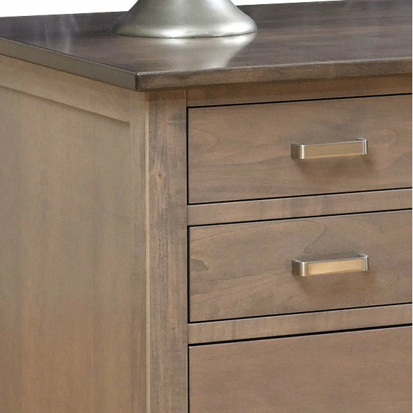 QW Amish Manhattan Executive Desk - Image 3