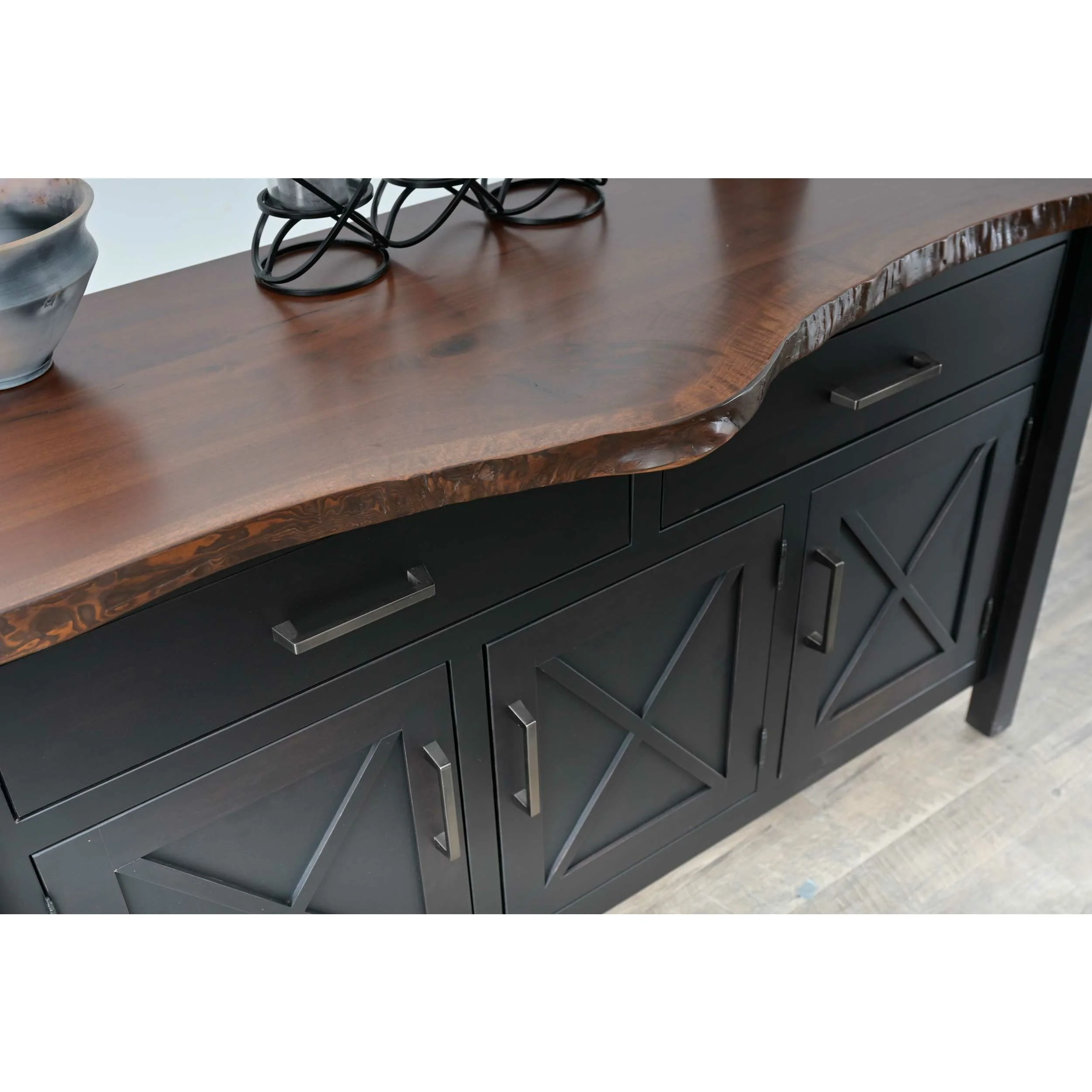 QW Amish Manhattan Live Edge Buffet - Image 3