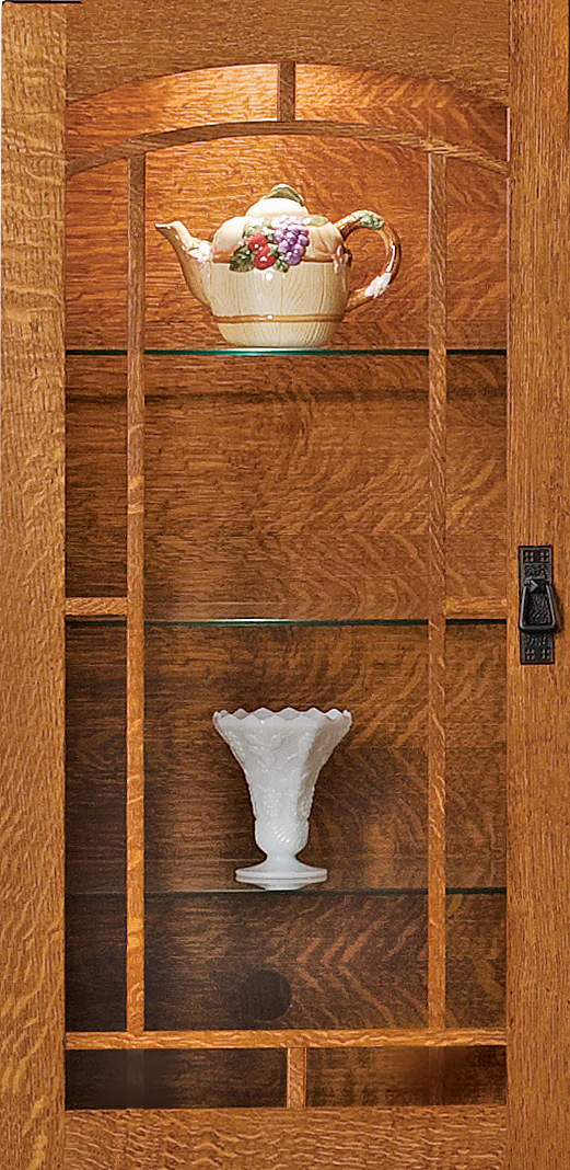 QW Amish Manhattan Mission 6pc Wall Unit - Image 2