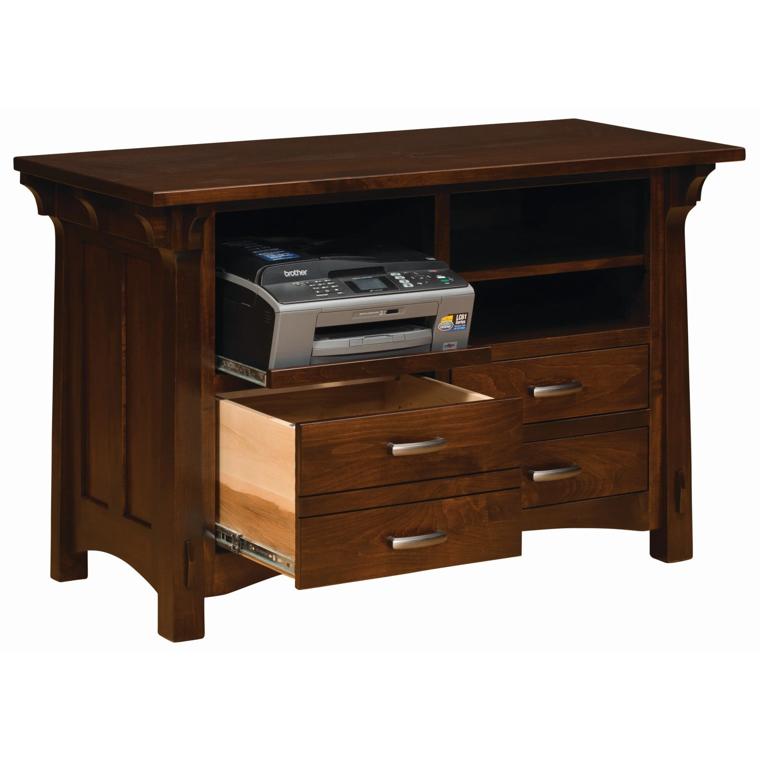 QW Amish Manitoba Combination File Cabinet - Image 2