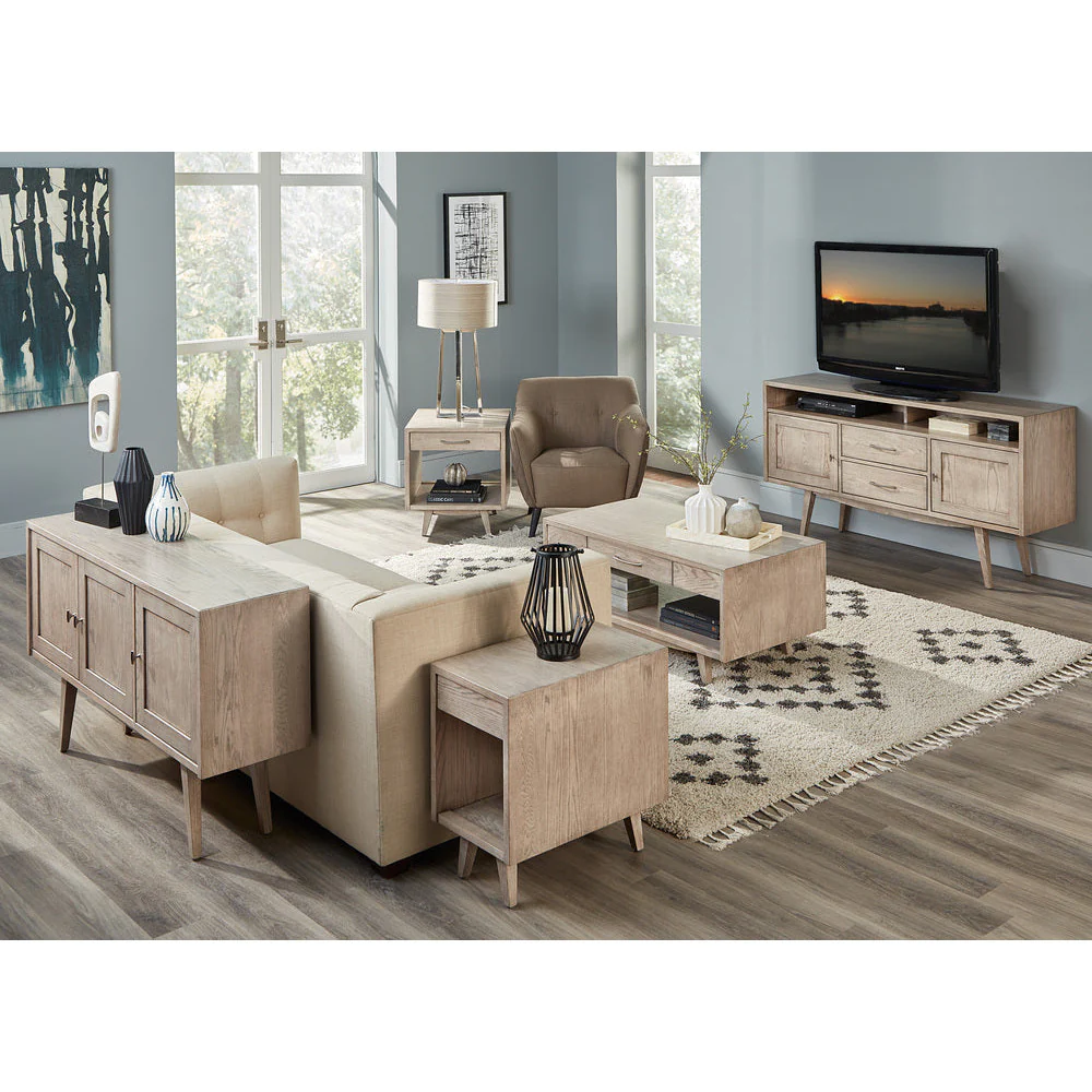 QW Amish Marina Enclosed Sofa Table - Image 3