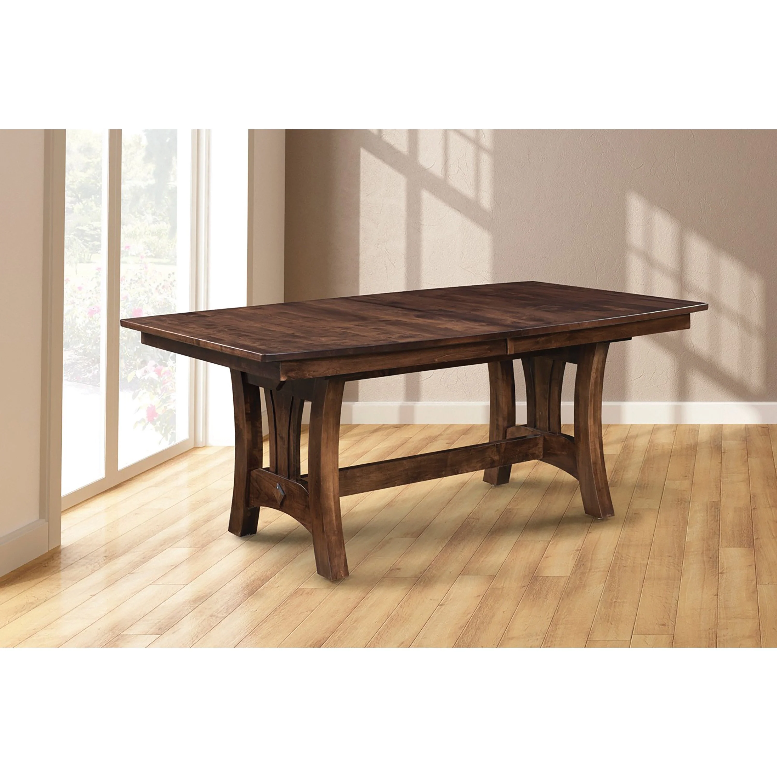 QW Amish Mason Trestle Table - Image 2
