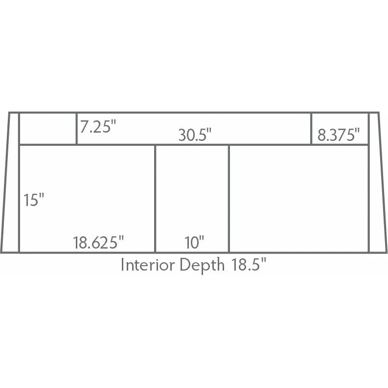 QW Amish McCoy 60" with Opening TV Stand - Image 2