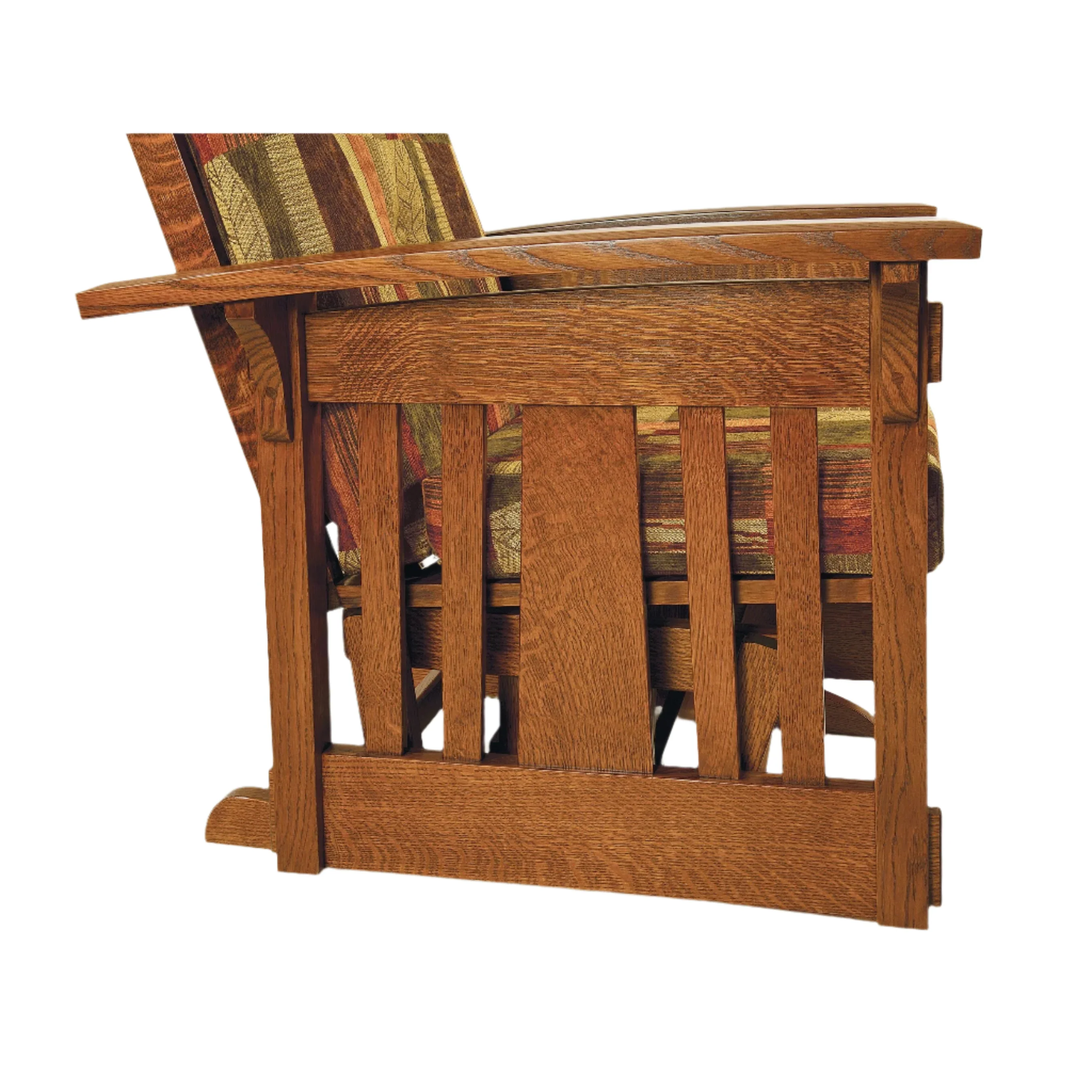 QW Amish McCoy Glider and Ottoman - Image 3