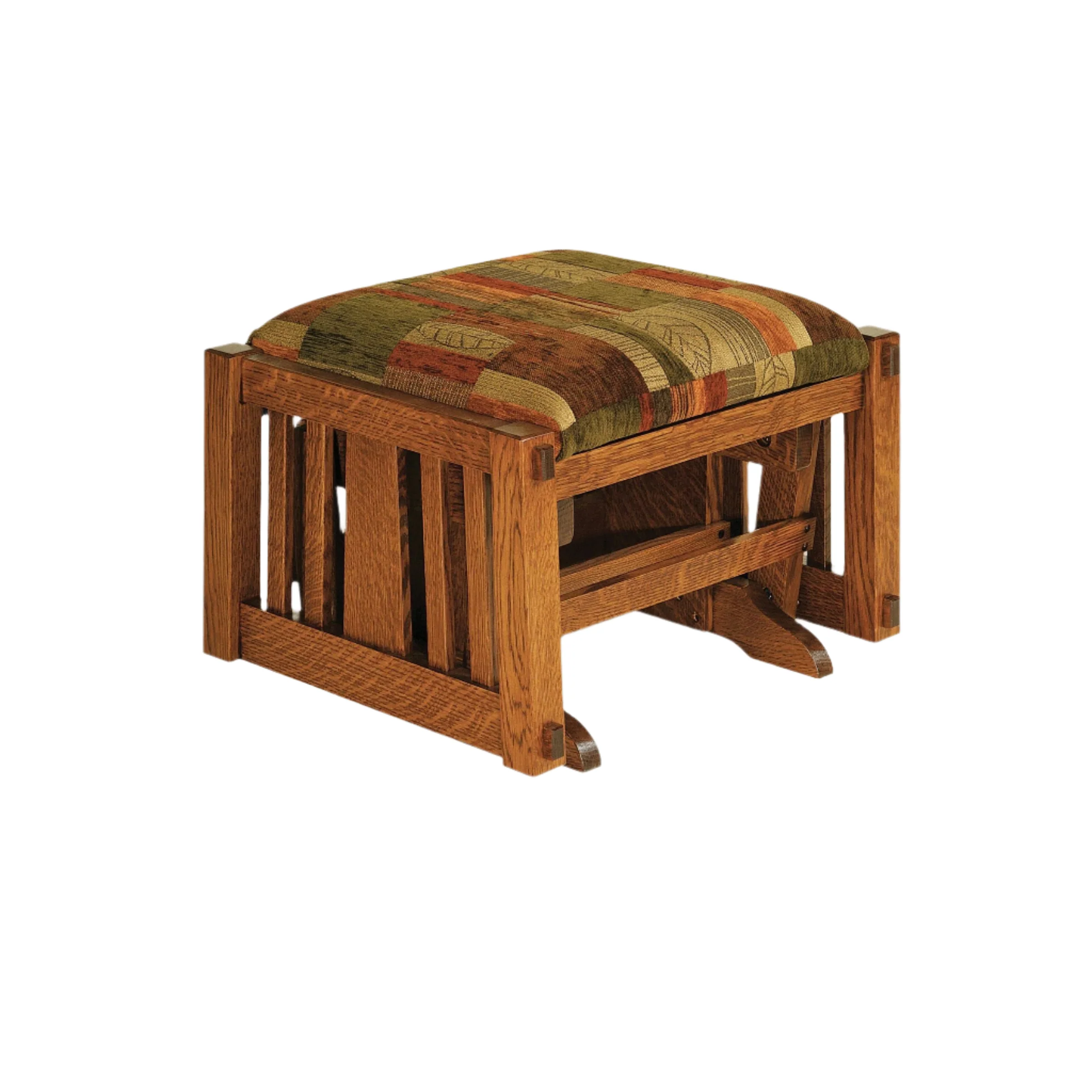 QW Amish McCoy Glider and Ottoman - Image 4