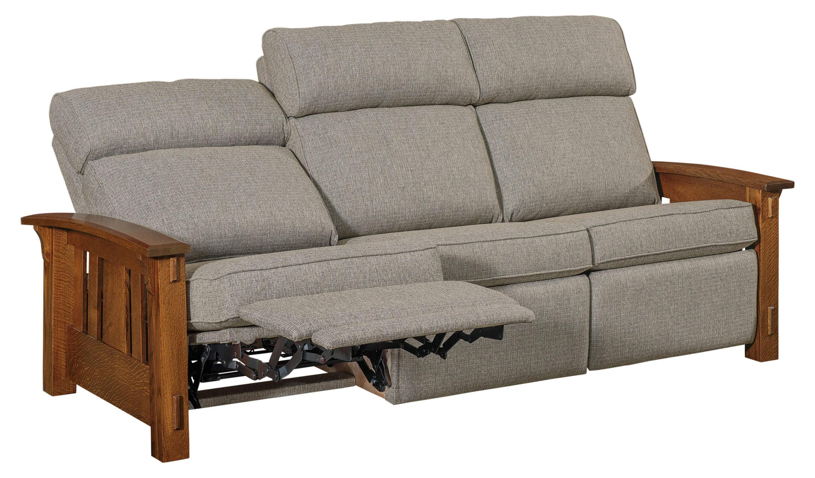 QW Amish McCoy Plush Reclining Sofa - Image 2