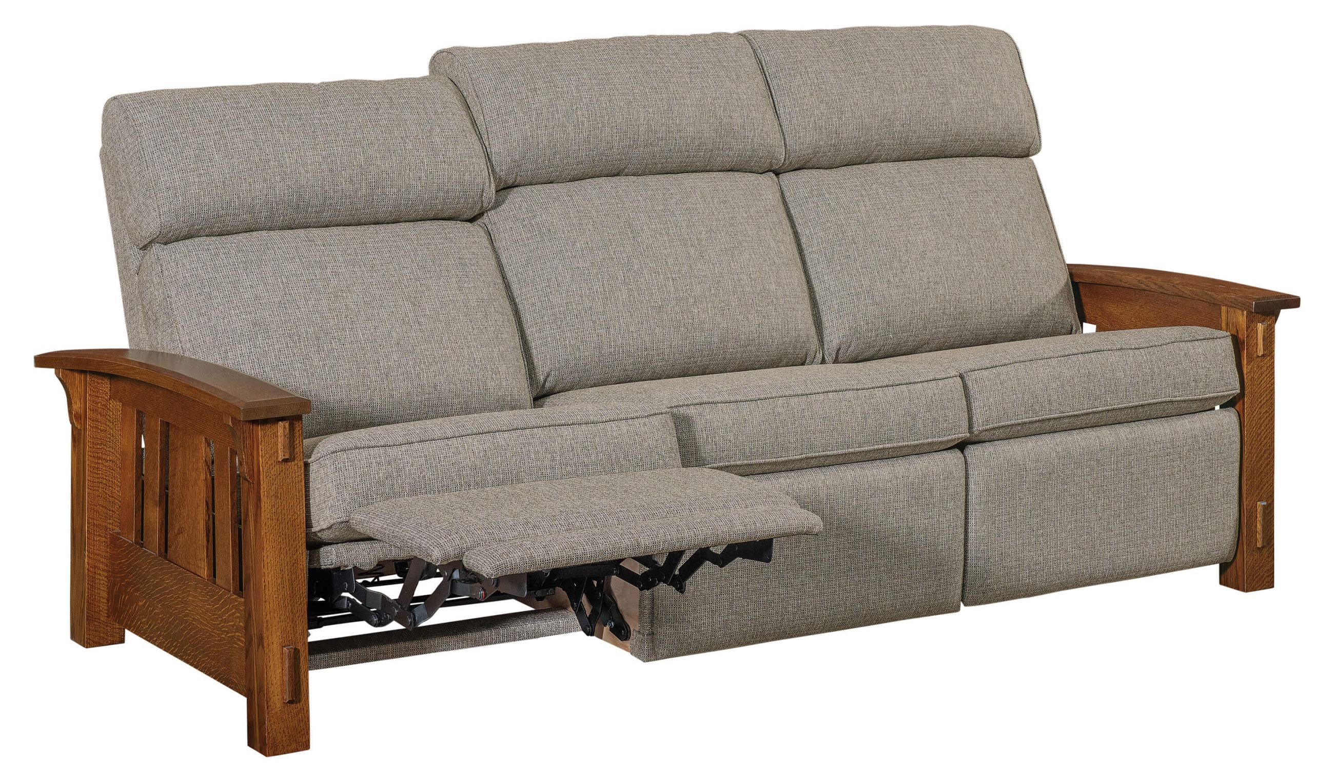 QW Amish McCoy Plush Reclining Sofa - Image 3