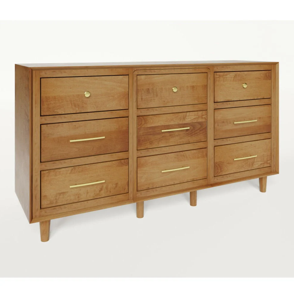 QW Amish Meridian Dresser & Optional Mirror - Image 2