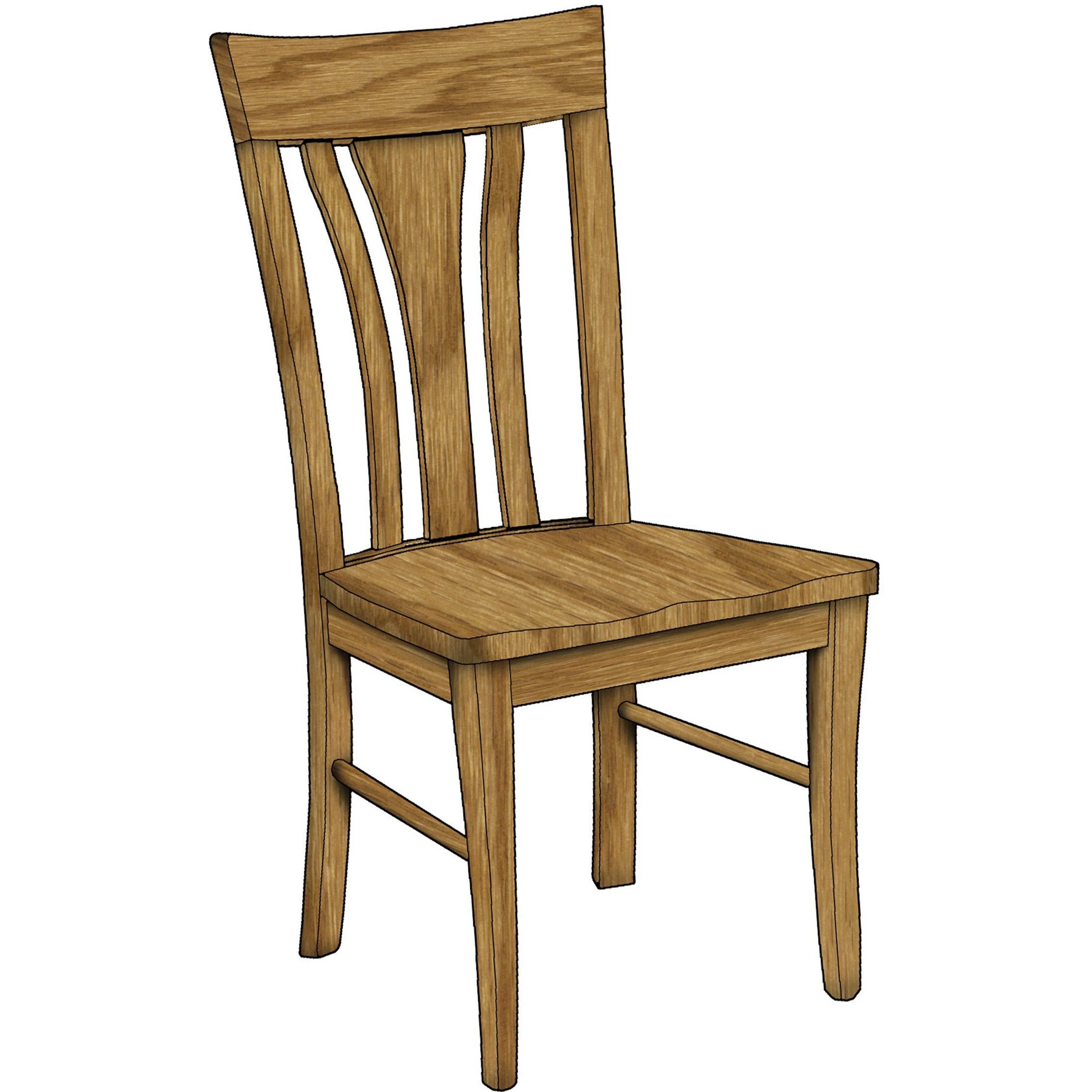 QW Amish Metro 7pc Dining Set - Image 3