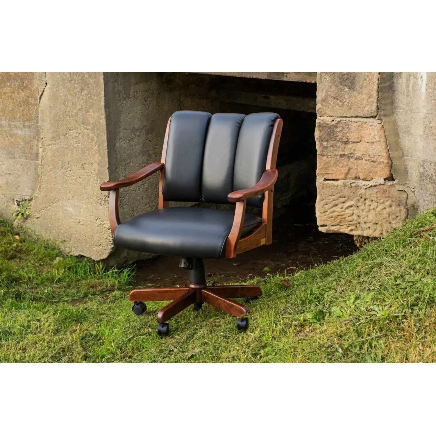 QW Amish Midland Desk Chair - Image 3