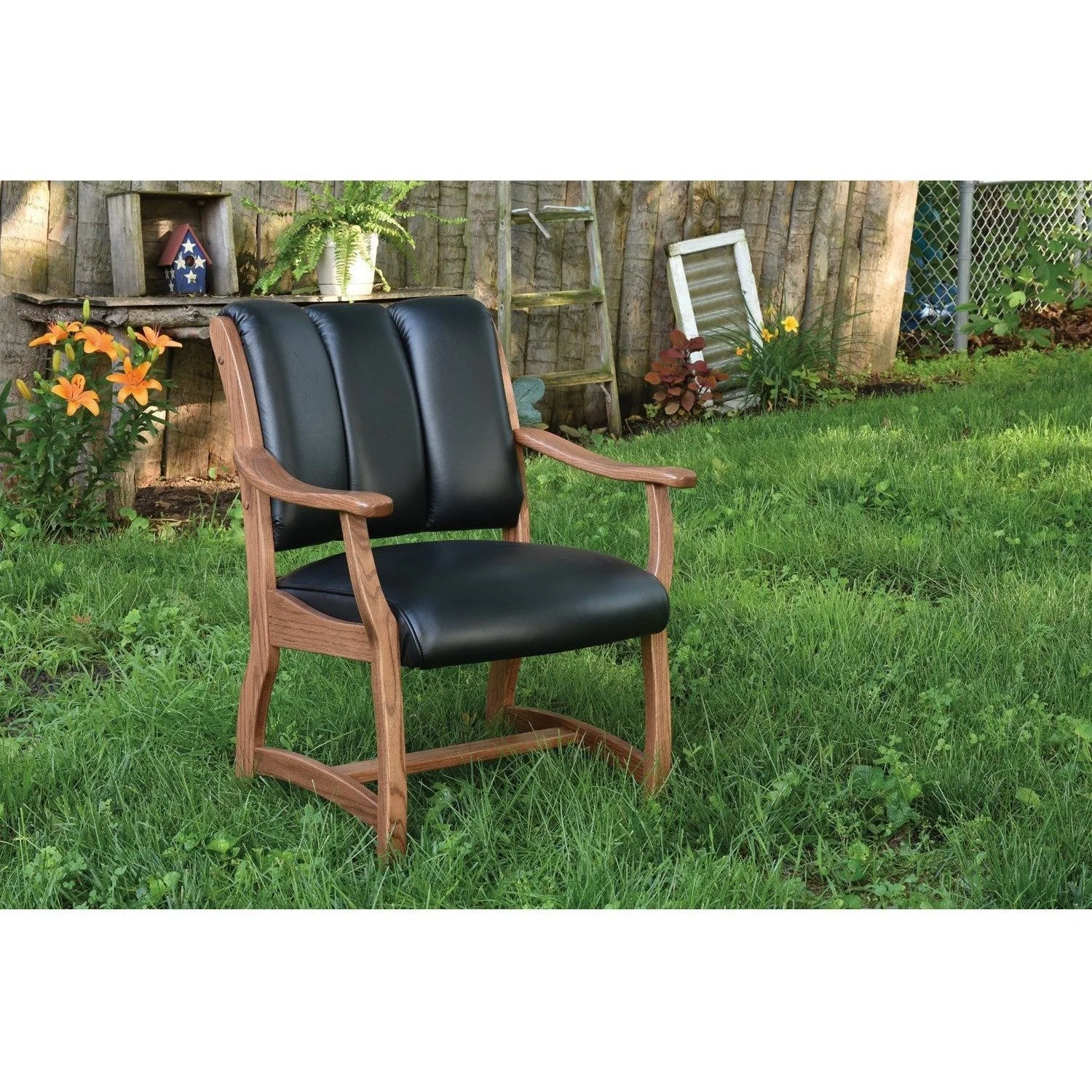 QW Amish Midland Client Chair - Image 4