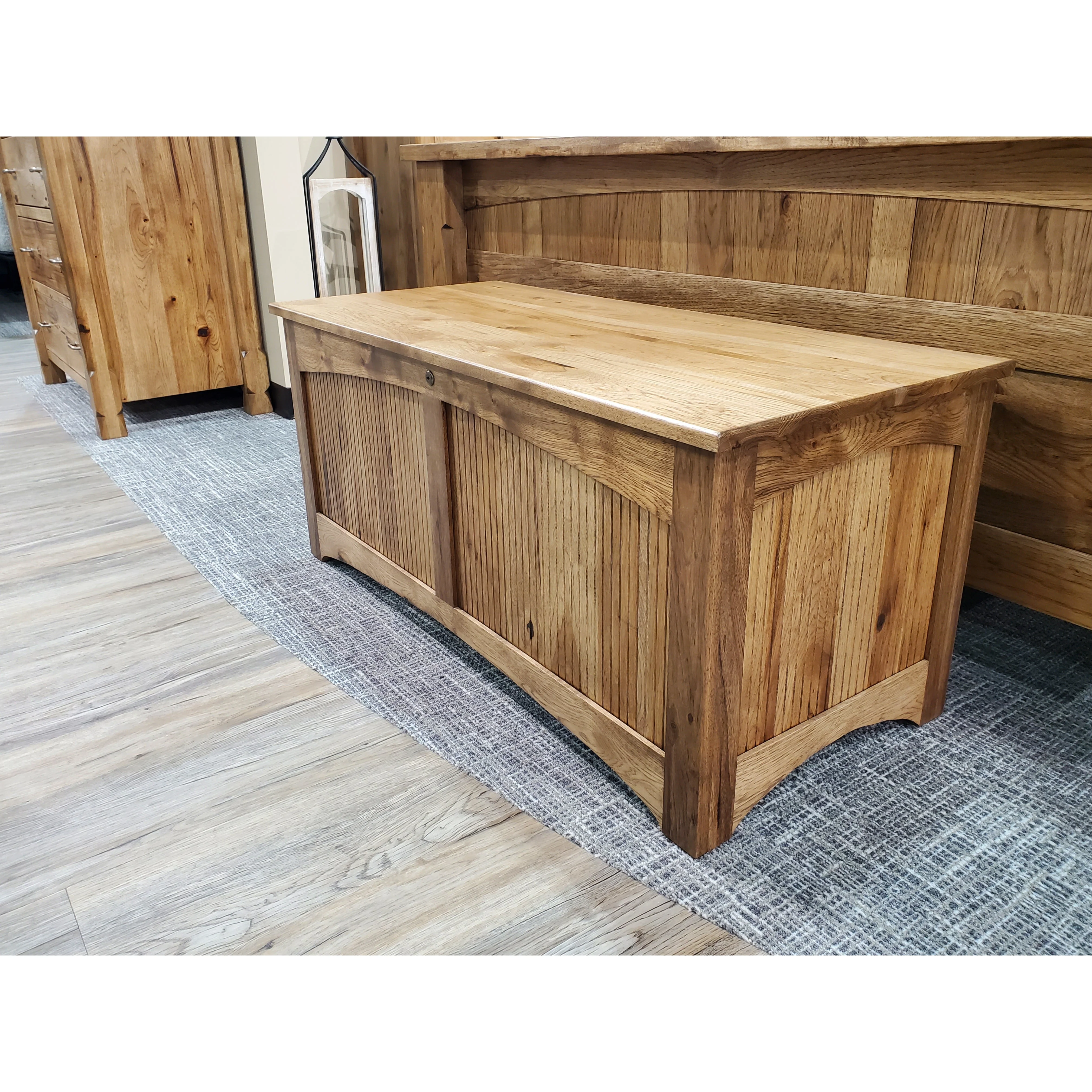 QW Amish Mission Fancy Cedar Chest (select your size) - Image 5
