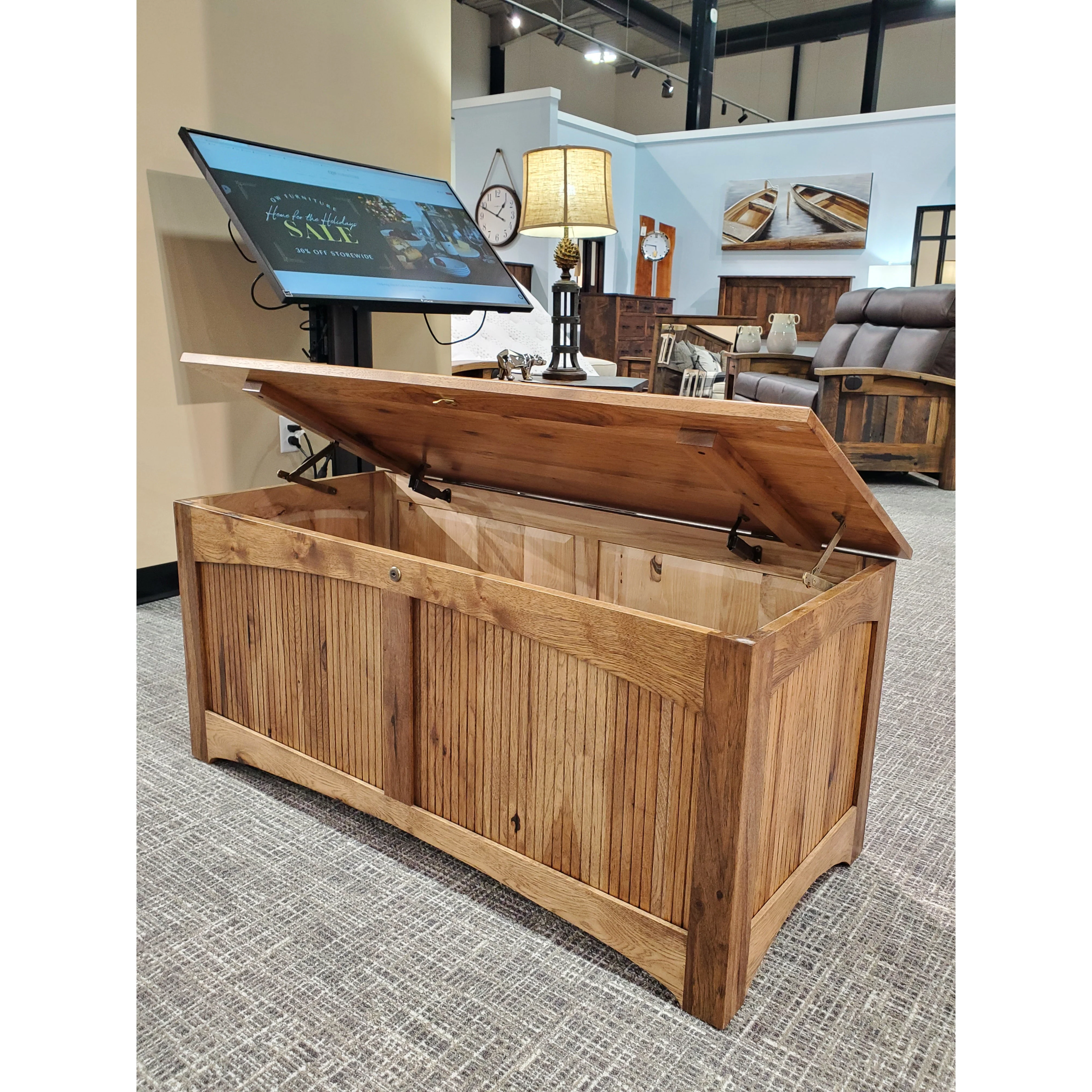 QW Amish Mission Fancy Cedar Chest (select your size) - Image 6