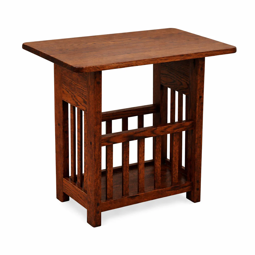 QW Amish Mission Magazine End Table