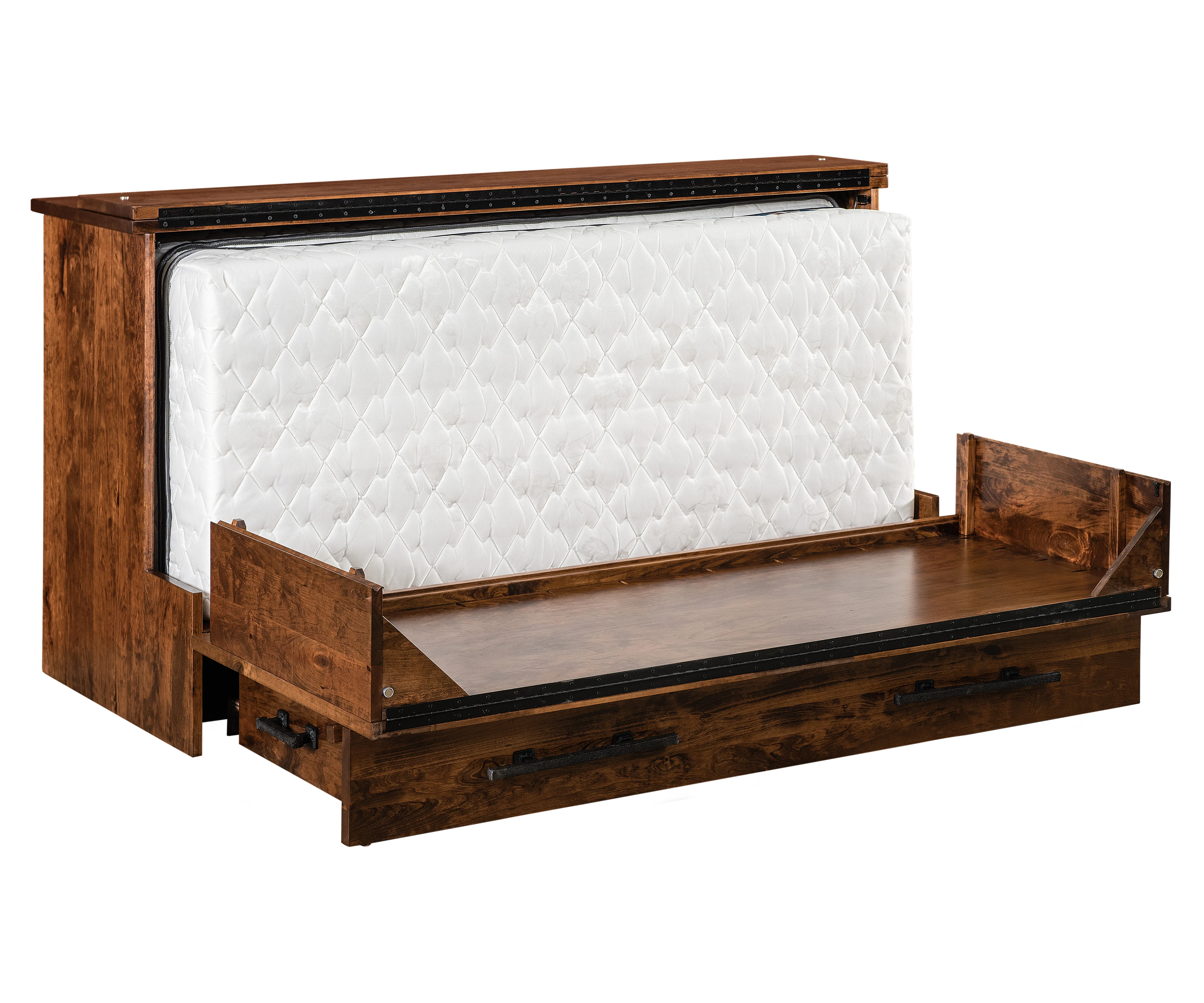 QW Amish Mission Murphy Cabinet Bed - Image 3