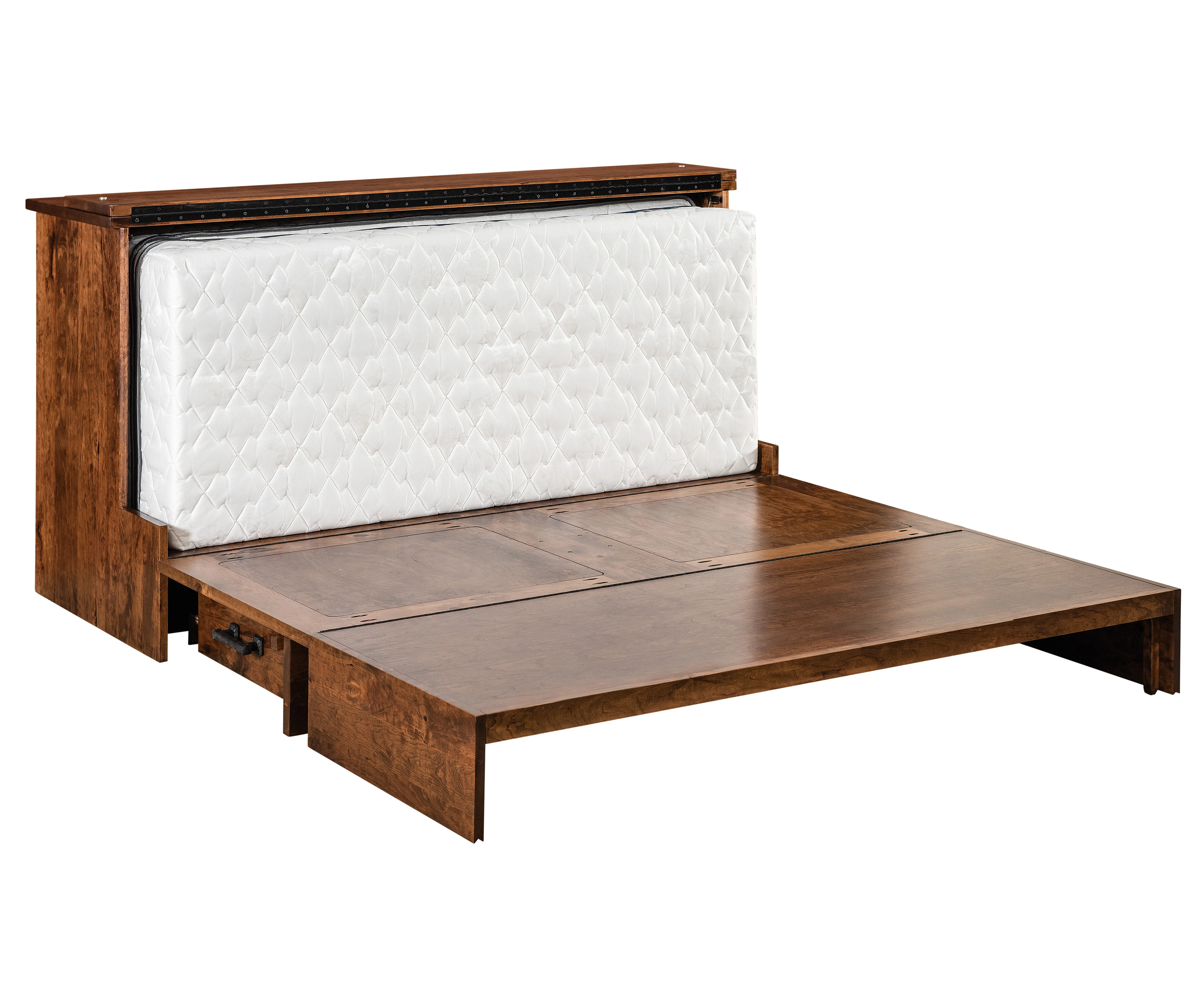 QW Amish Mission Murphy Cabinet Bed - Image 4