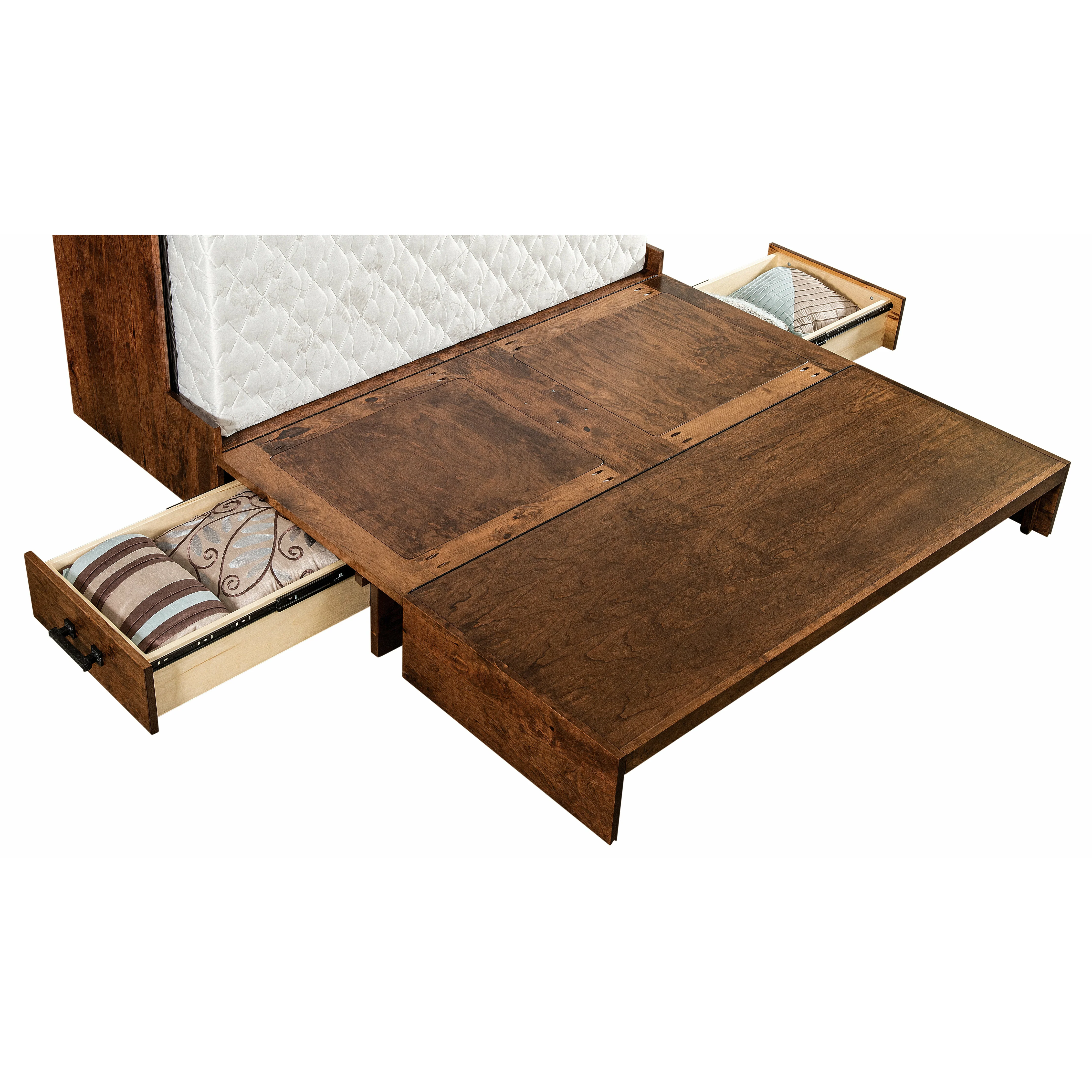 QW Amish Mission Murphy Cabinet Bed - Image 6