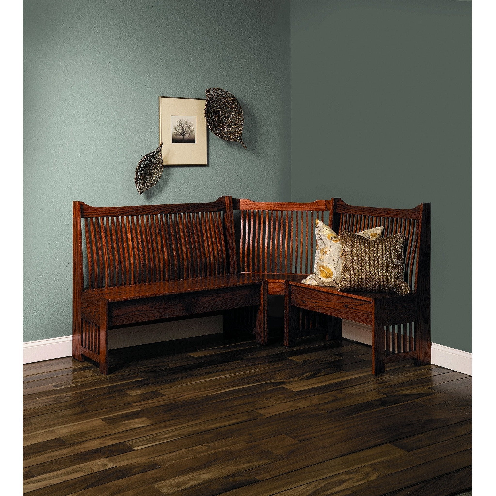 QW Amish Mission Nook Set - Image 3