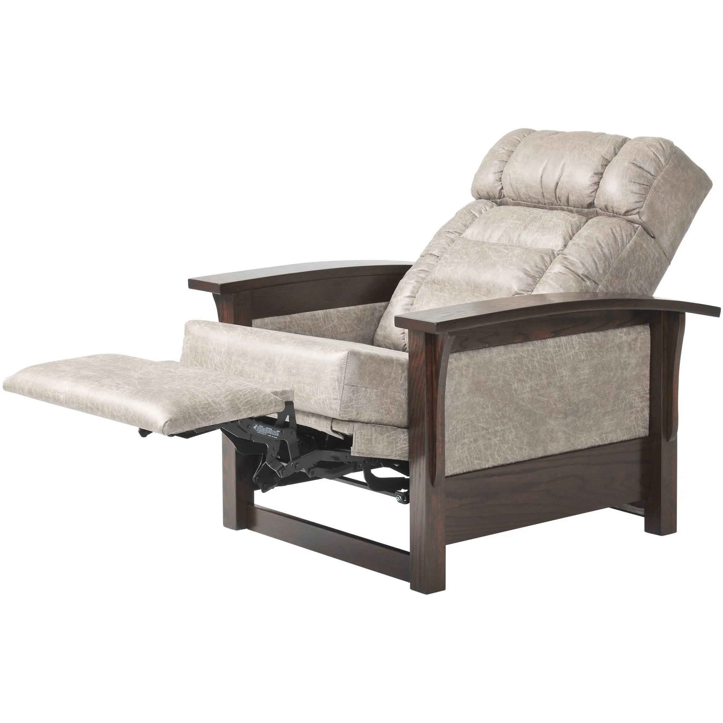 QW Amish Mission Recliner w/ Deluxe Back - Image 3