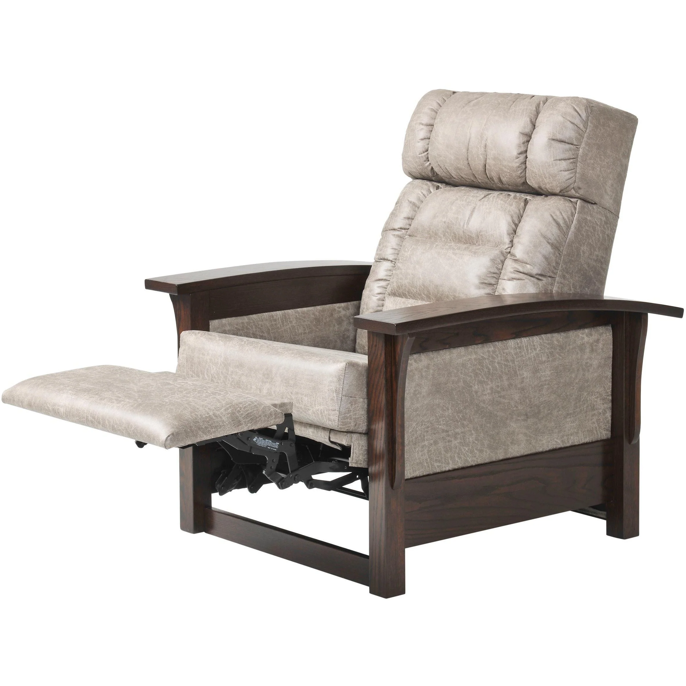 QW Amish Mission Recliner w/ Deluxe Back - Image 4