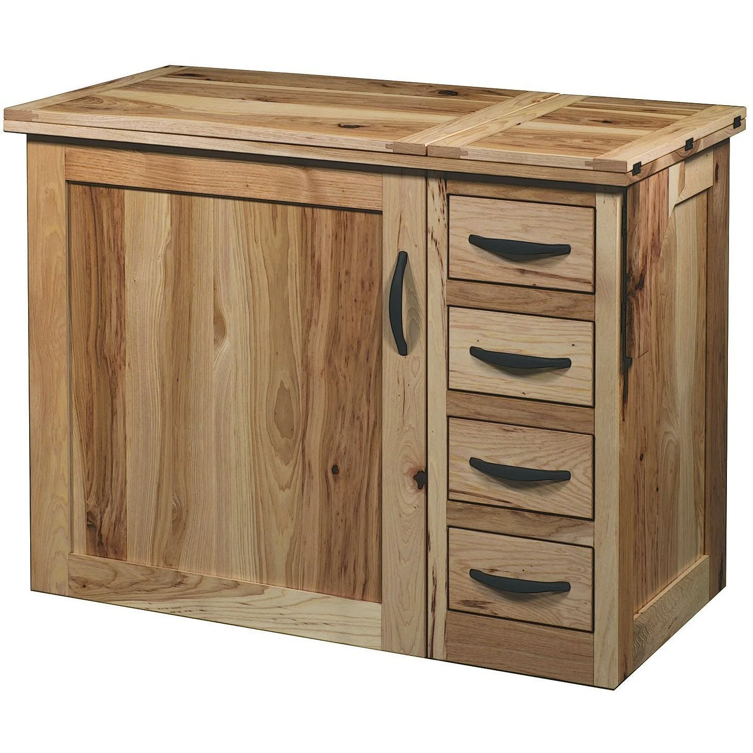 QW Amish Mission 40" Sewing Cabinet - Image 2