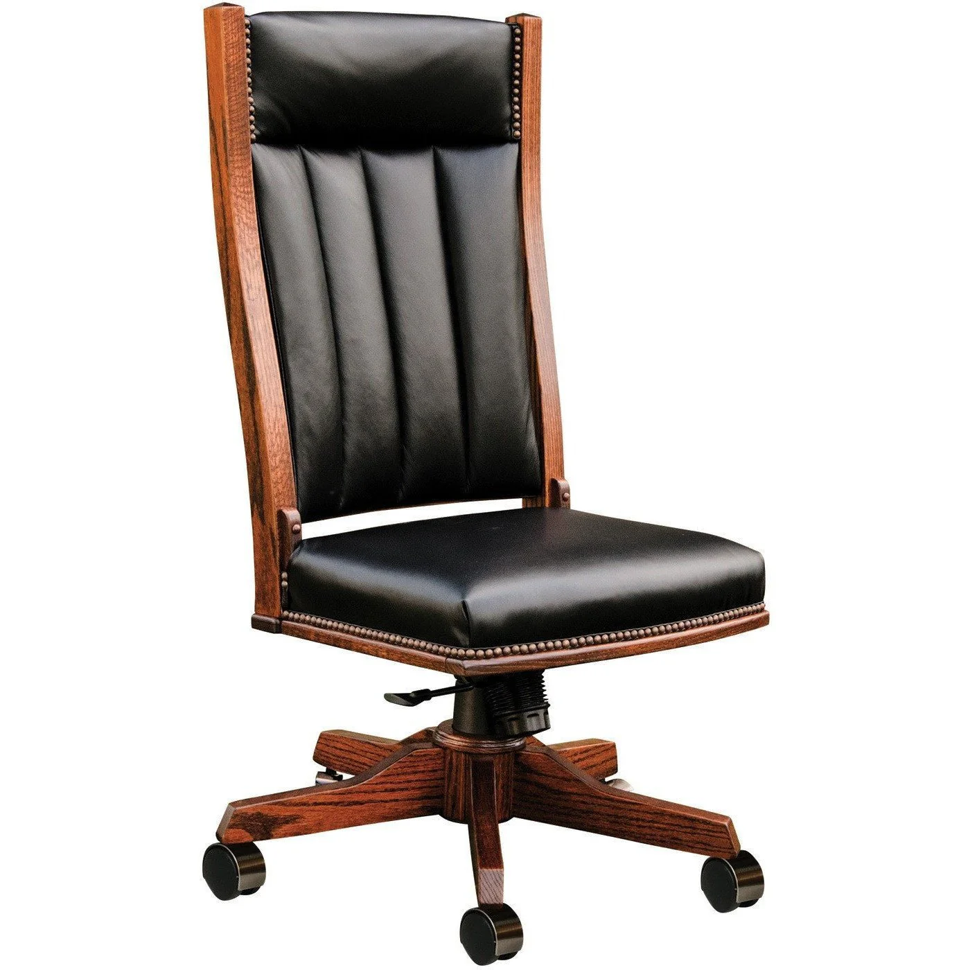 QW Amish Mission Side Desk Chair