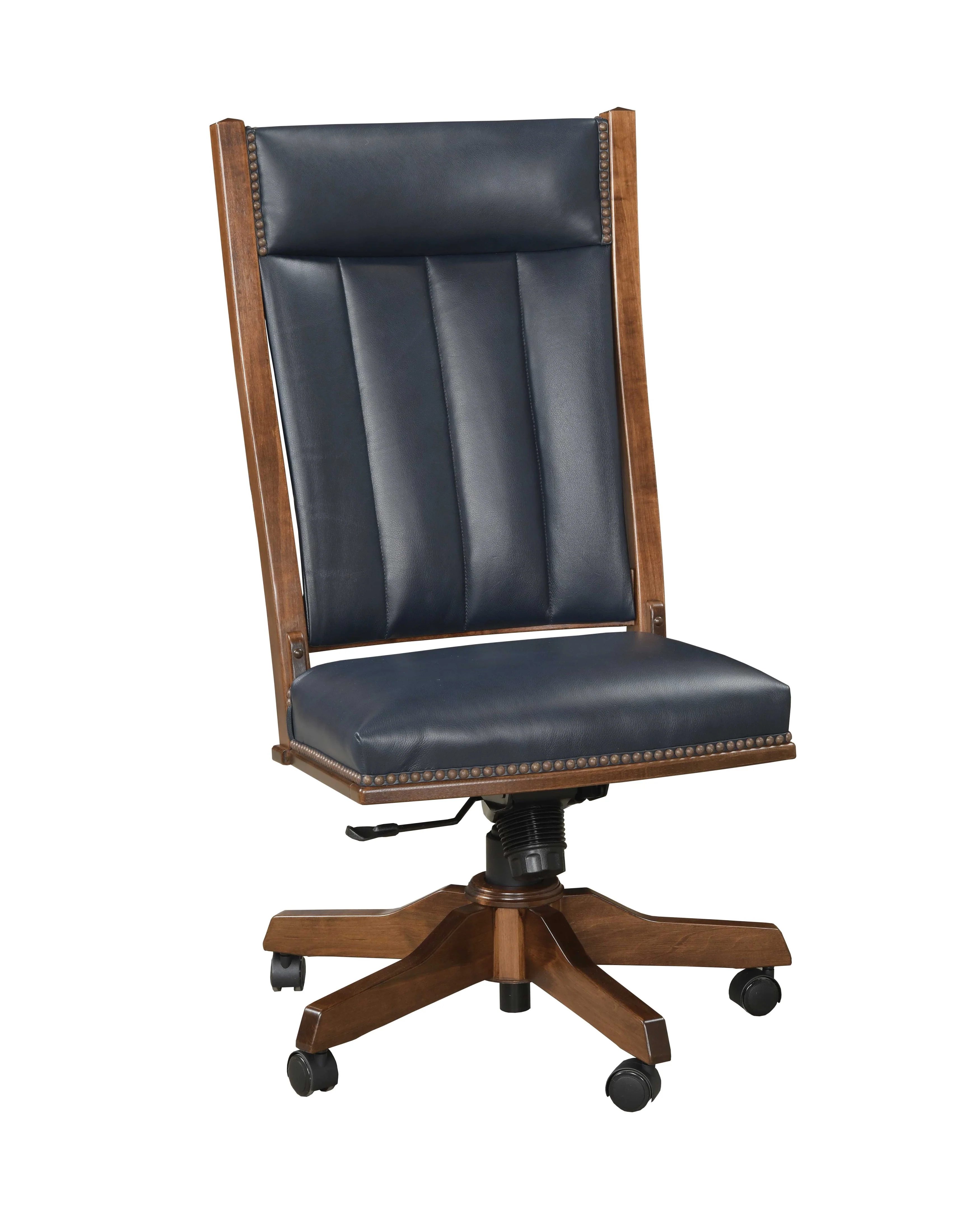 QW Amish Mission Side Desk Chair - Image 2