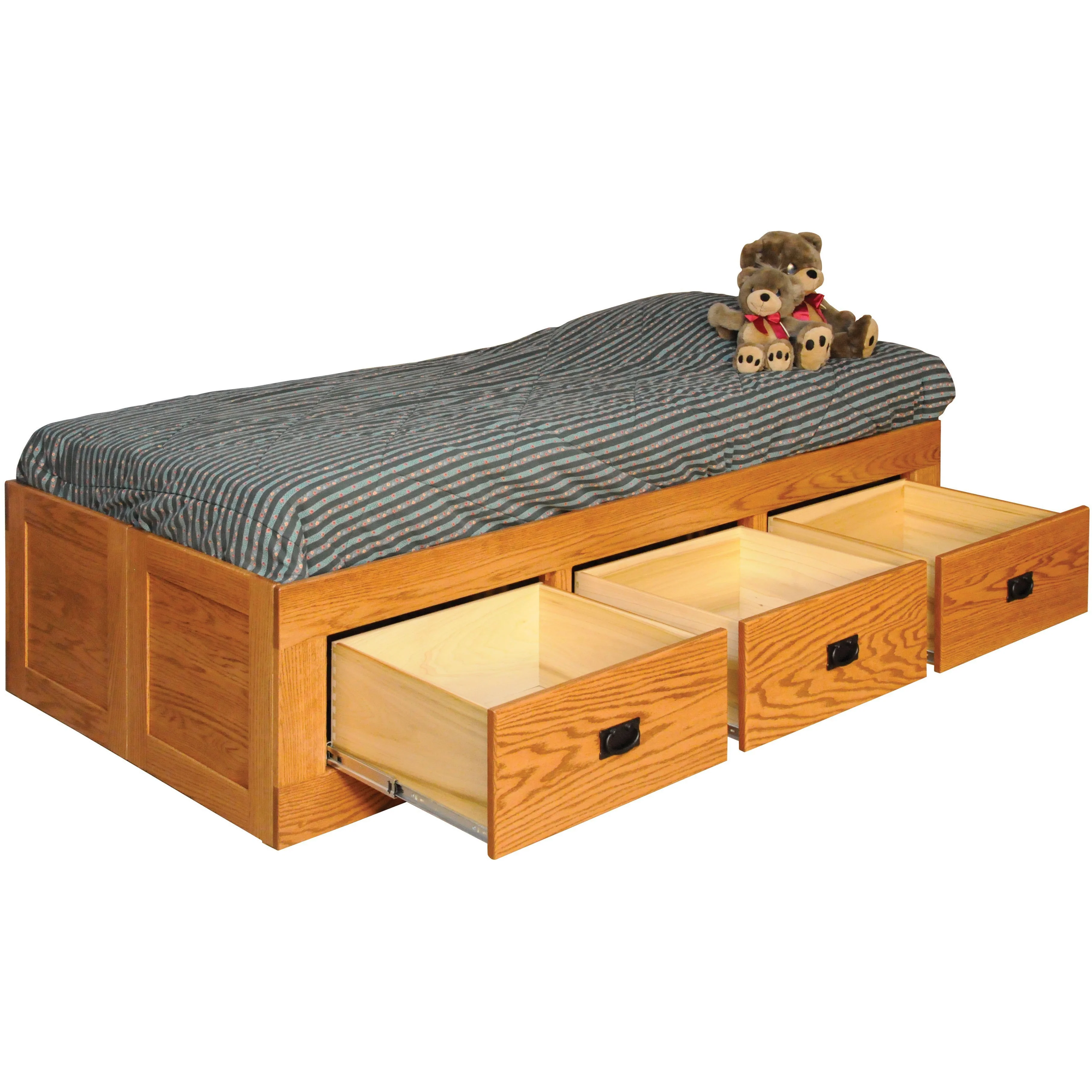 QW Amish Mission Storage Bed - Image 2