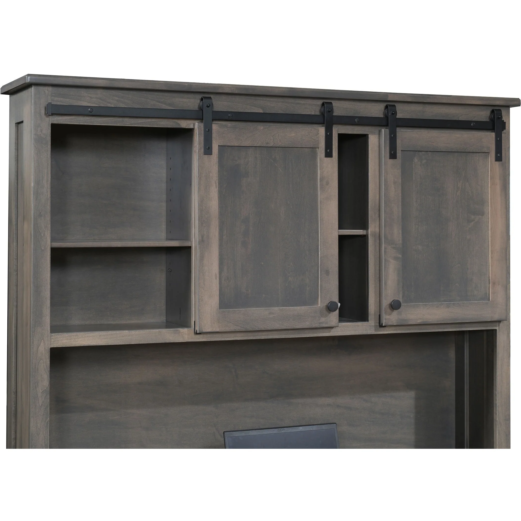 QW Amish Modern Desk with Optional Hutch - Image 2