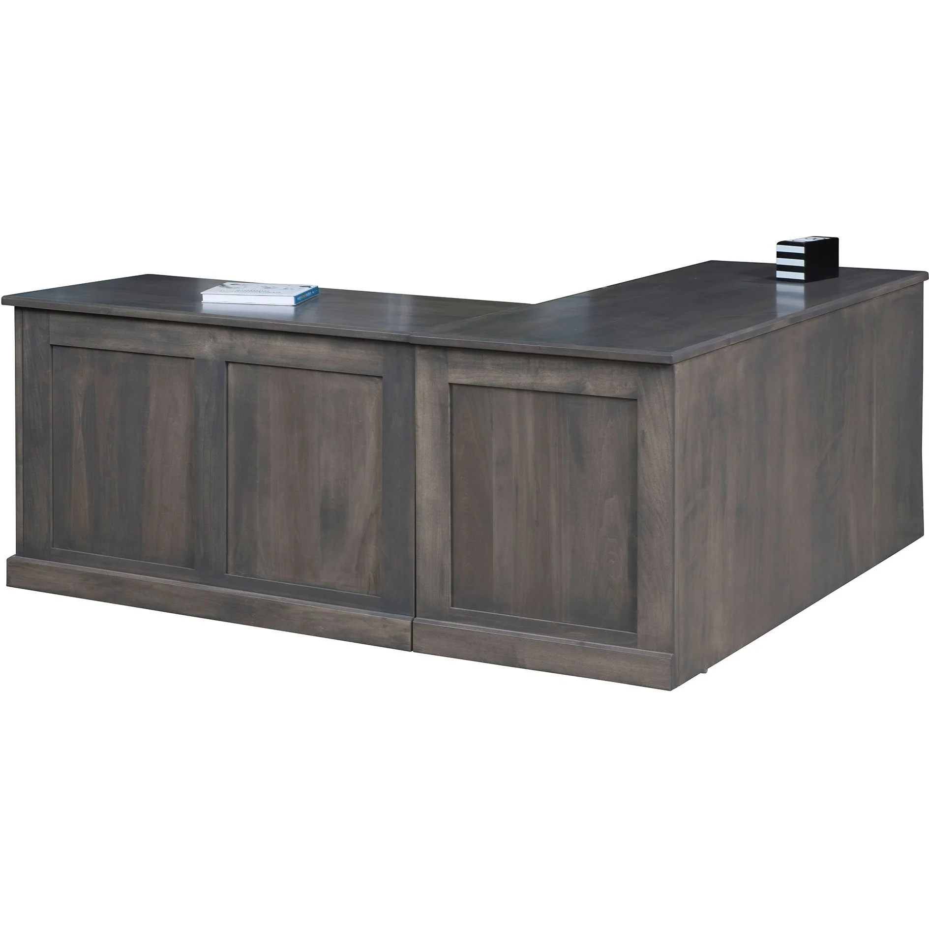 QW Amish Modern L-Shape w/ Lift Return & Optional Hutch - Image 4