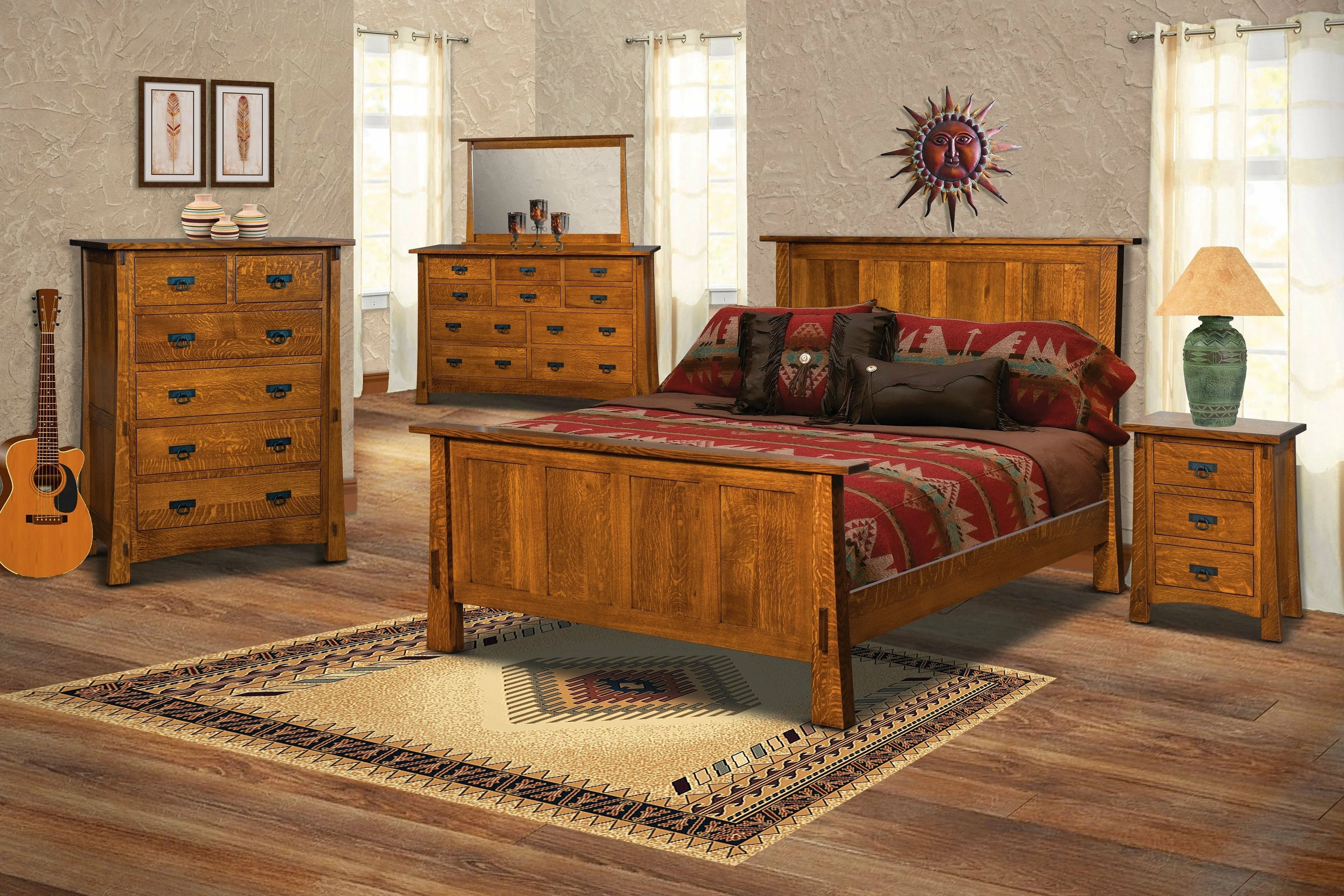 QW Amish Modesto 5pc Set - Image 2