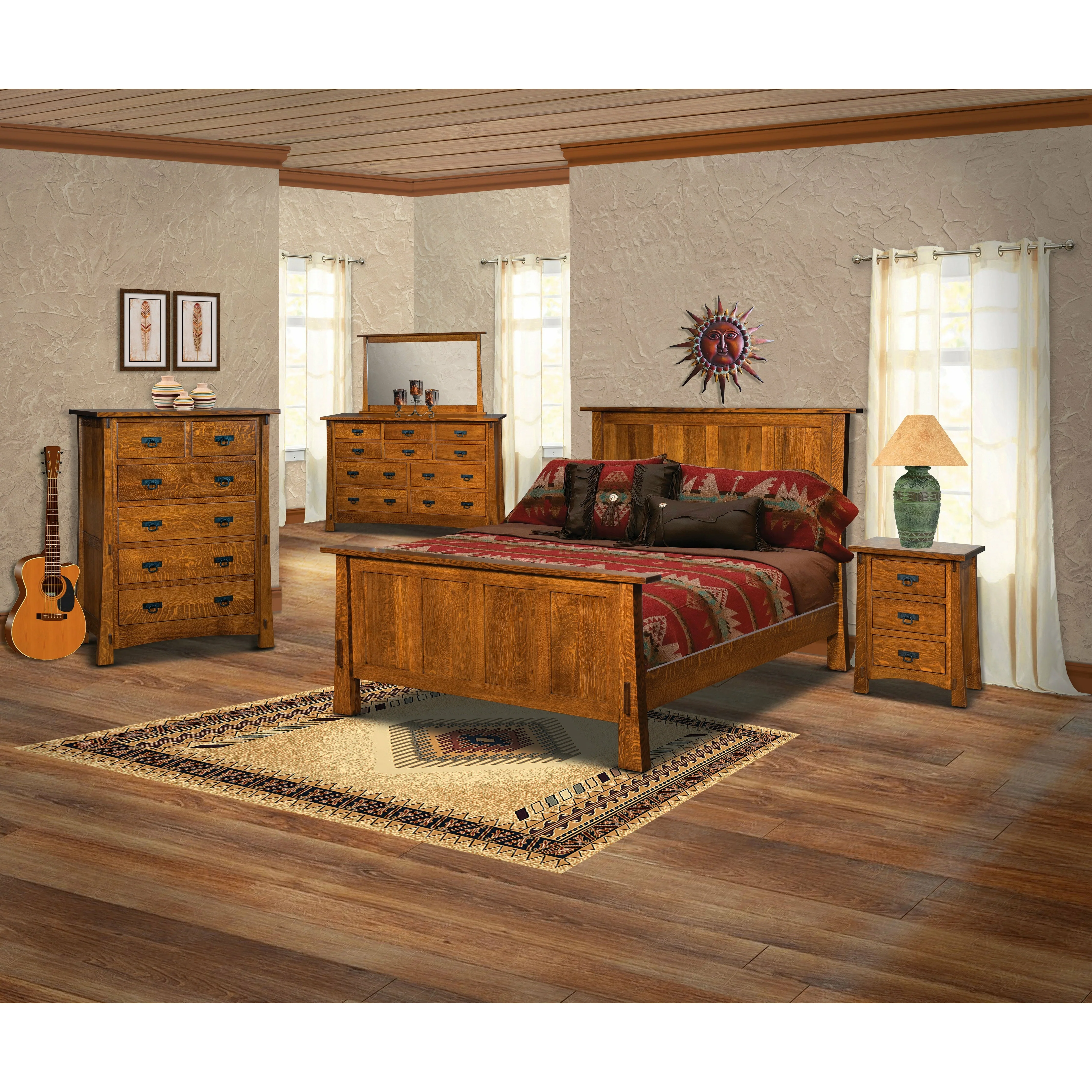 QW Amish Modesto Nightstand - Image 2