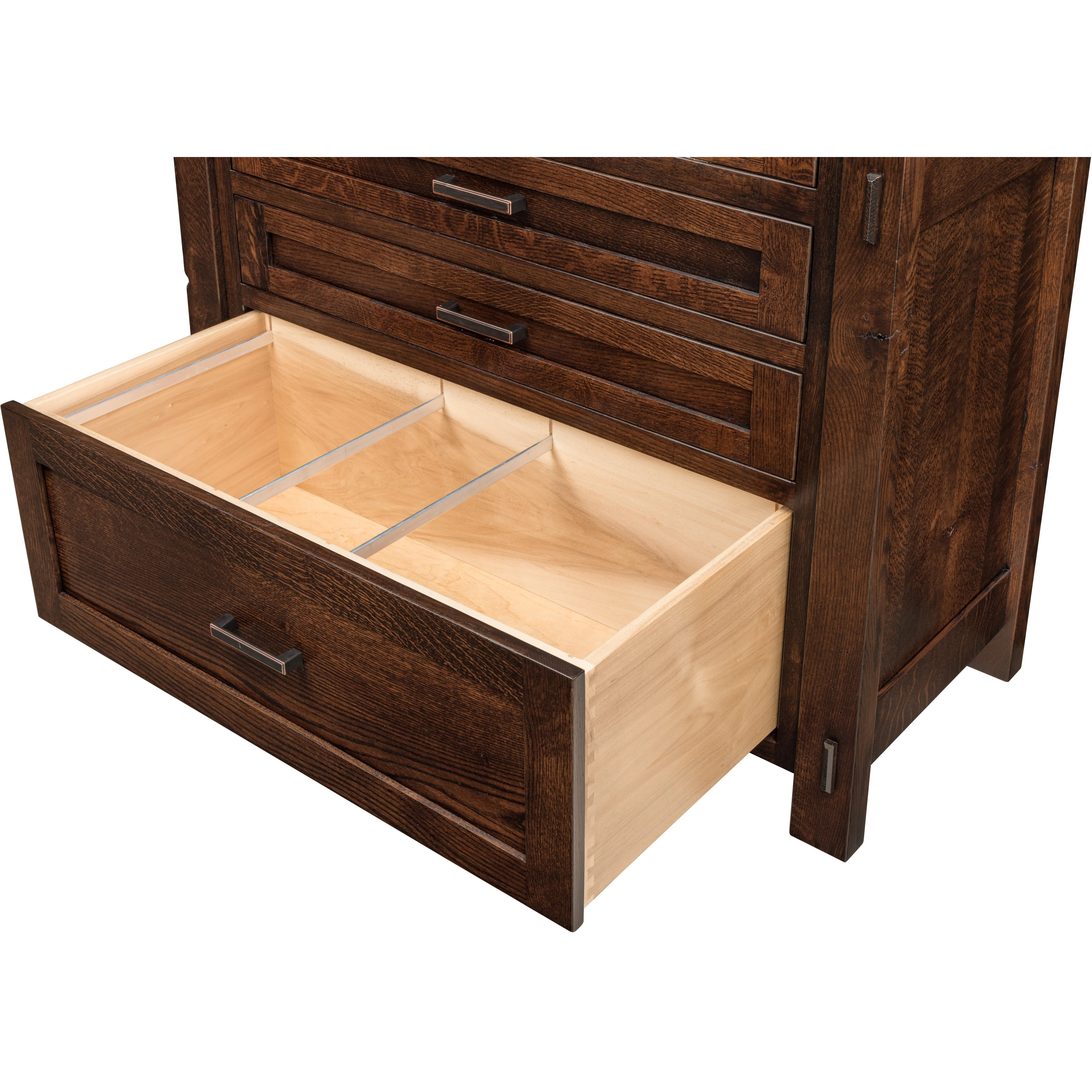QW Amish Modesto Secretary Desk - Image 3