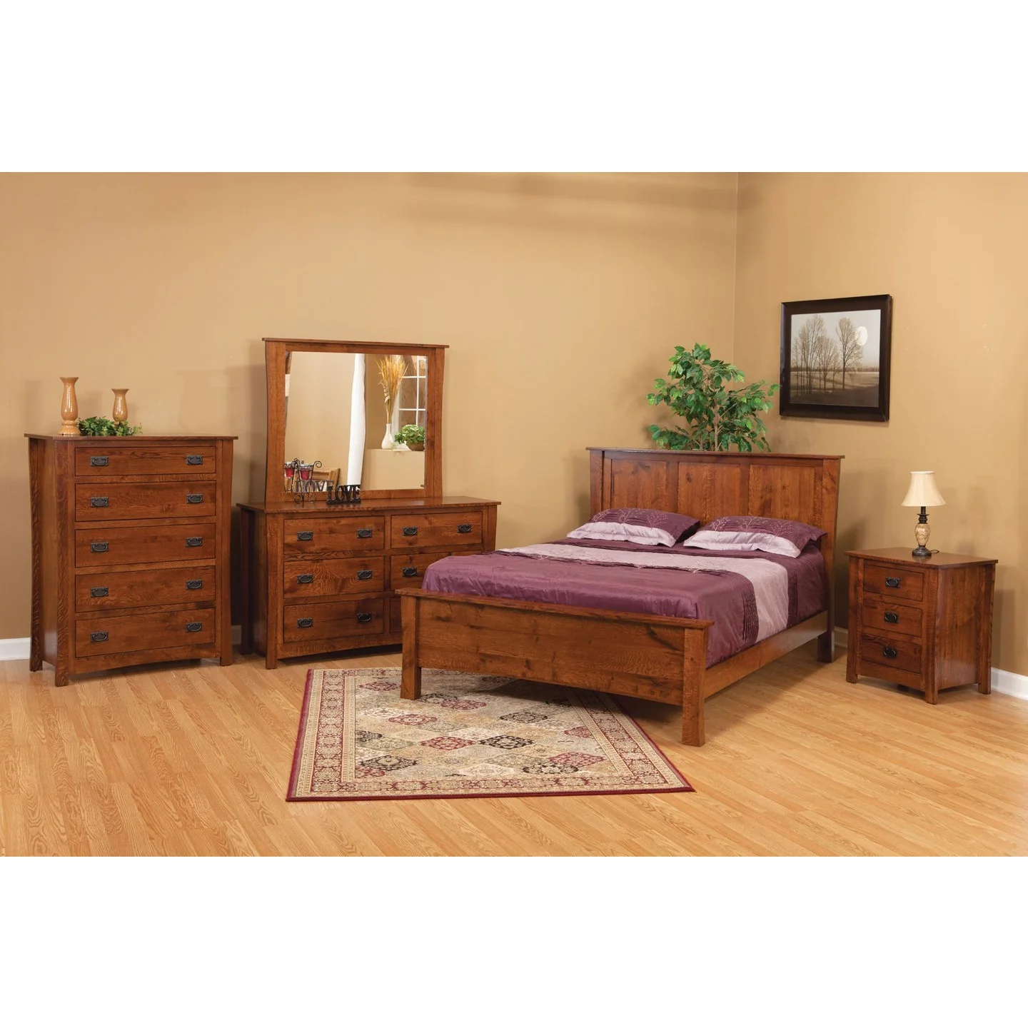 QW Amish Montana Mission Chest of Drawers - Image 2