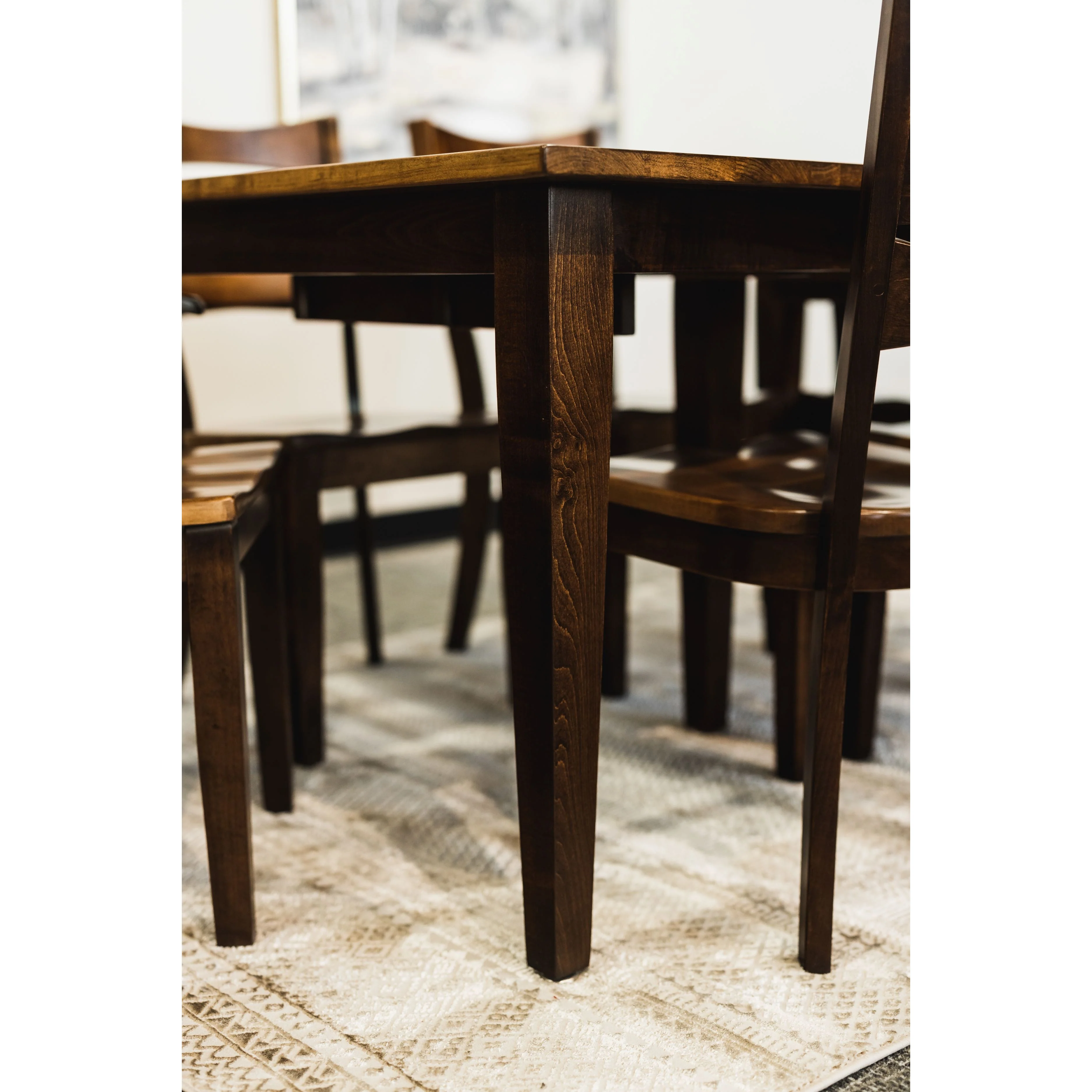 QW Amish Montgomery 7pc Dining Set - Image 6