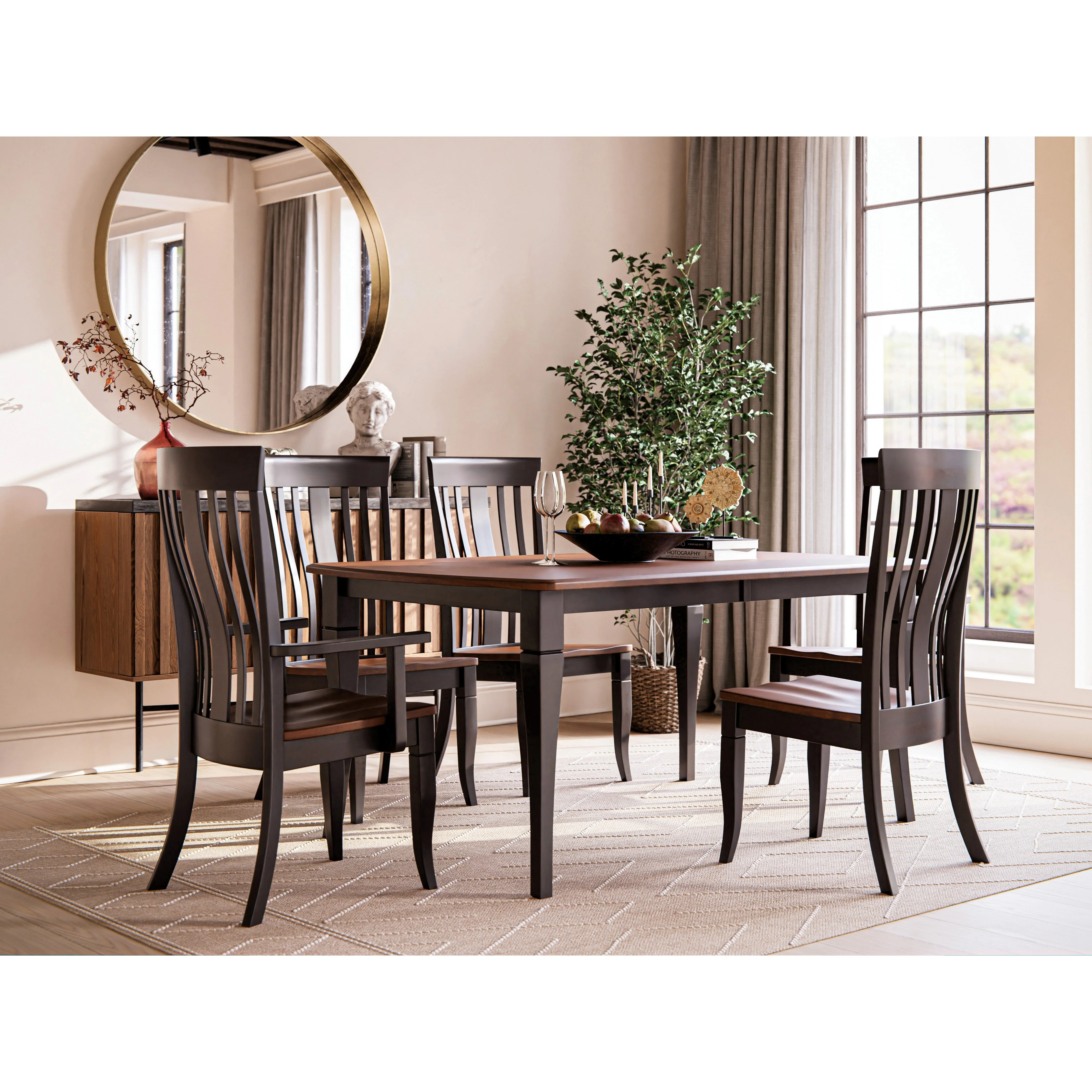 QW Amish Newbury Leg Table - Image 2