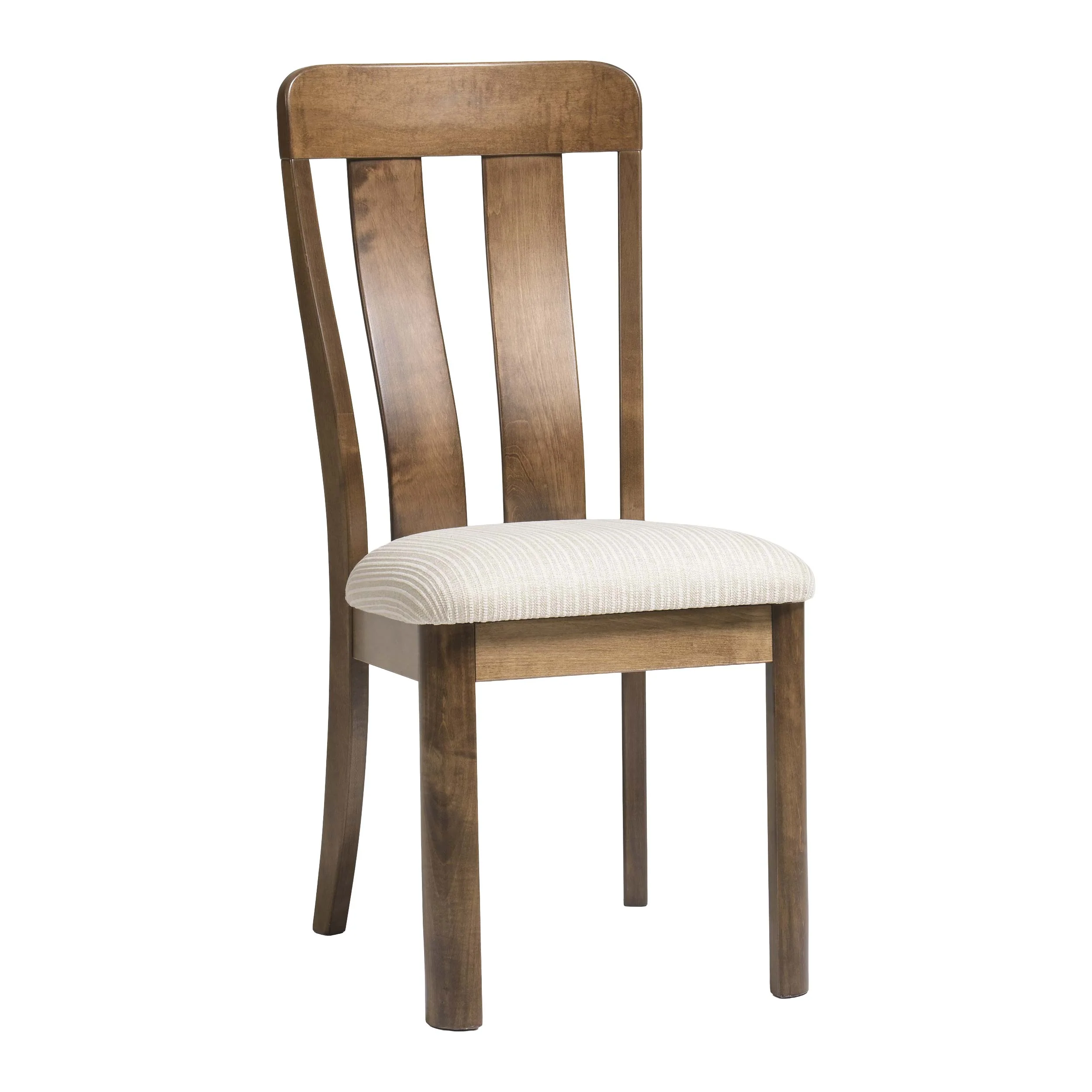 QW Amish Aspen Side Chair with Upholstered Seat - Image 4