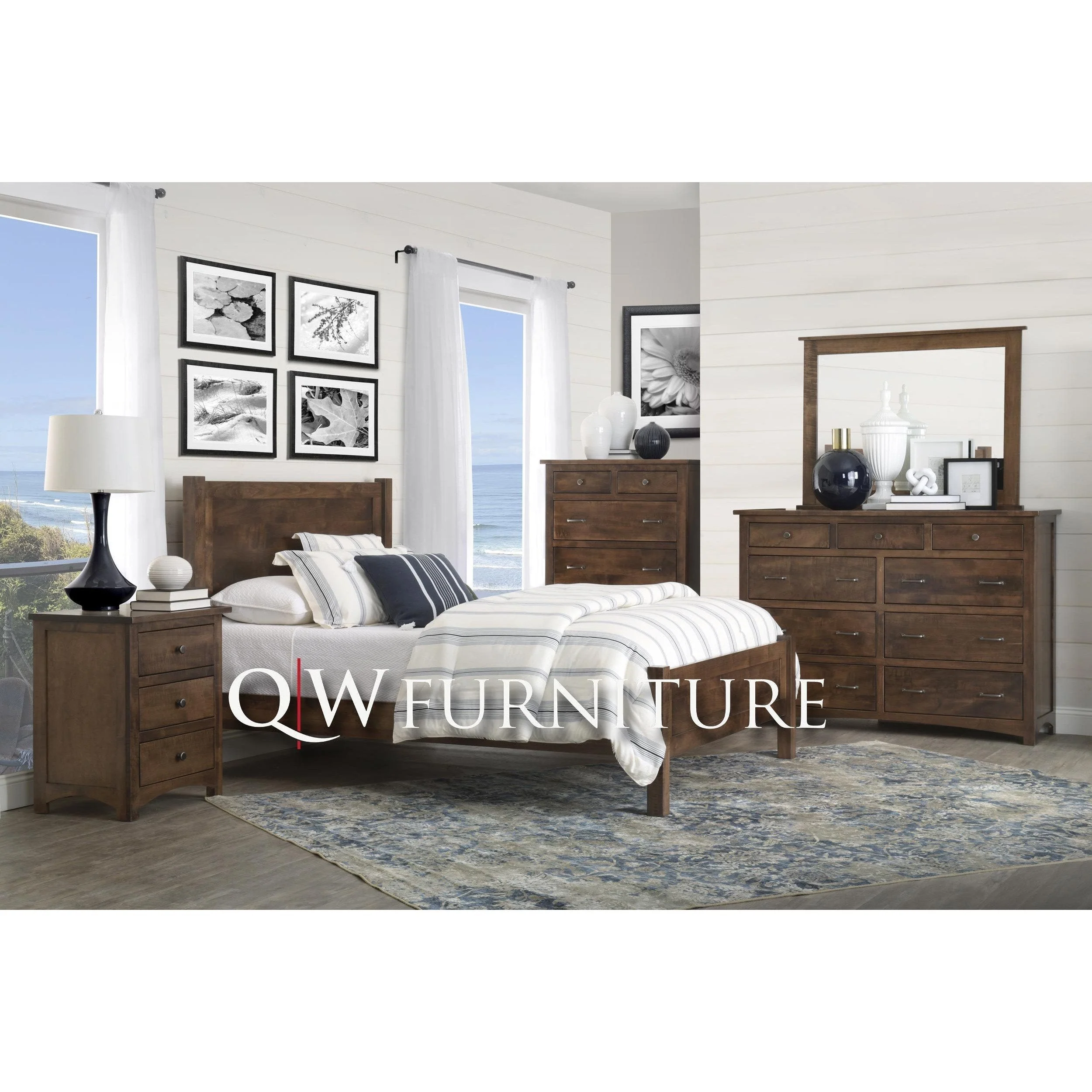 QW Amish Treasure Mission Panel Bed - Image 2