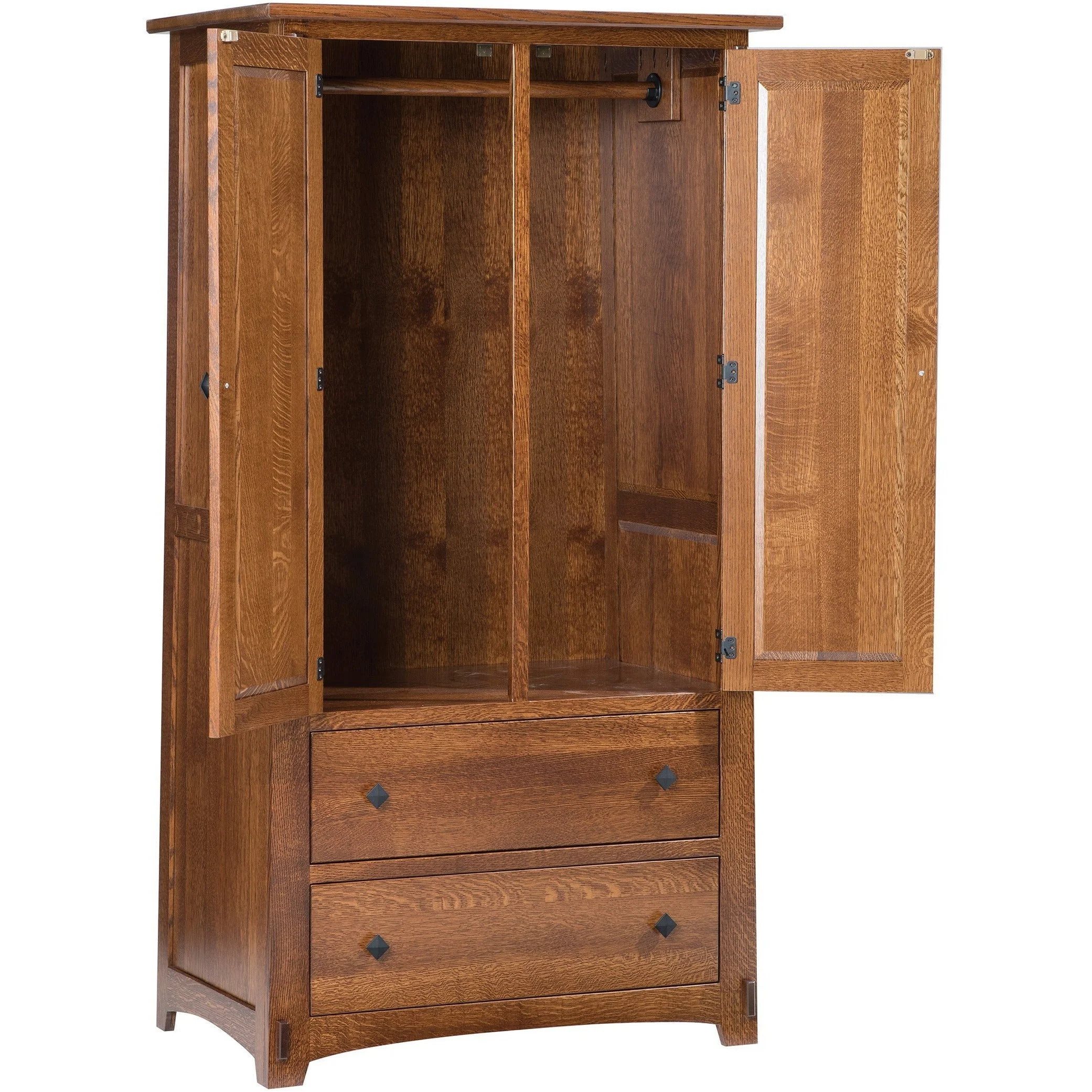 QW Amish Olde Shaker Armoire - Image 2
