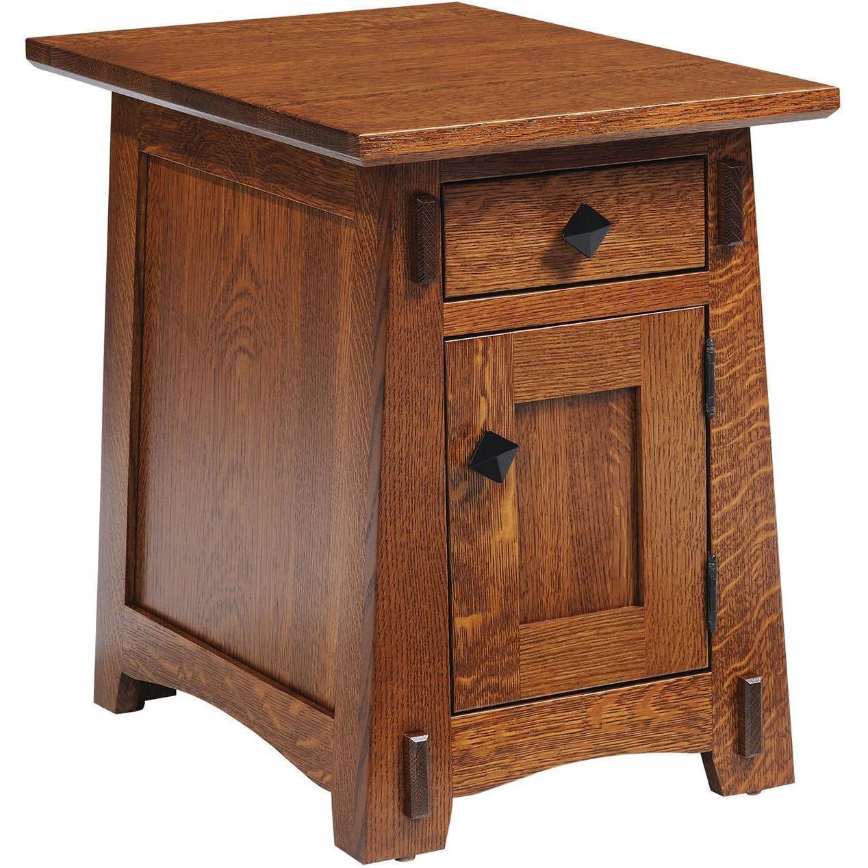 QW Amish Olde Shaker Chairside End Table