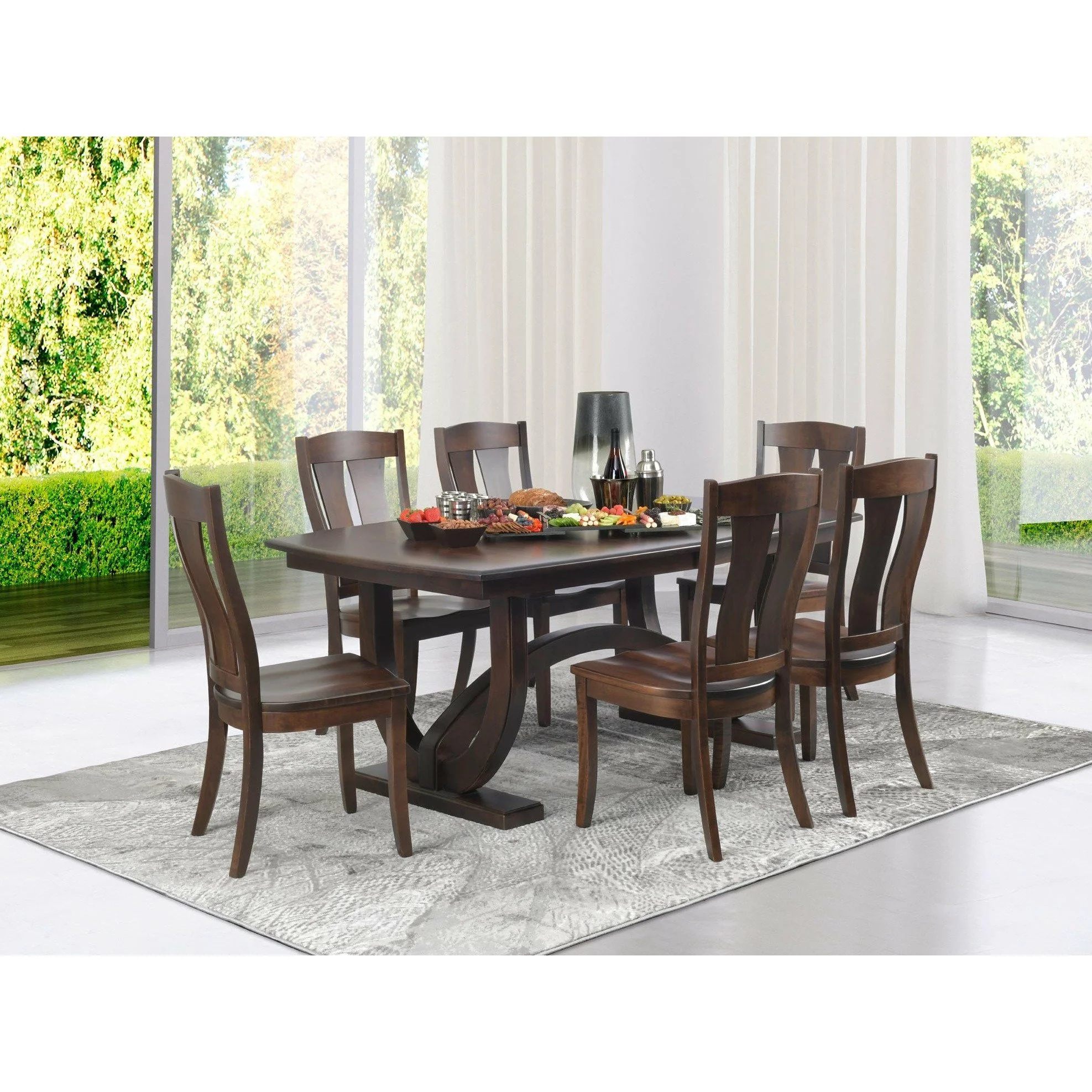QW Amish Omaha Side Chair - Image 2