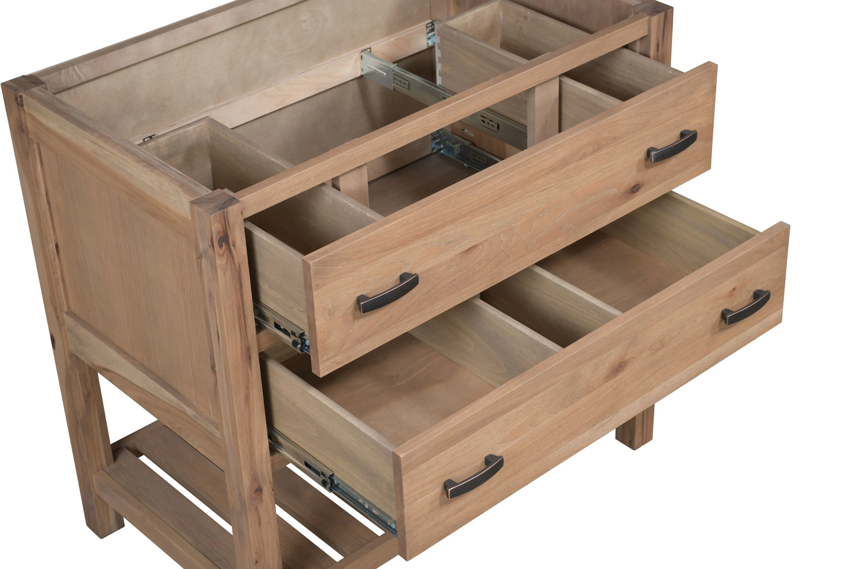QW Amish Open Shelf Vanity (Select Size) - Image 2