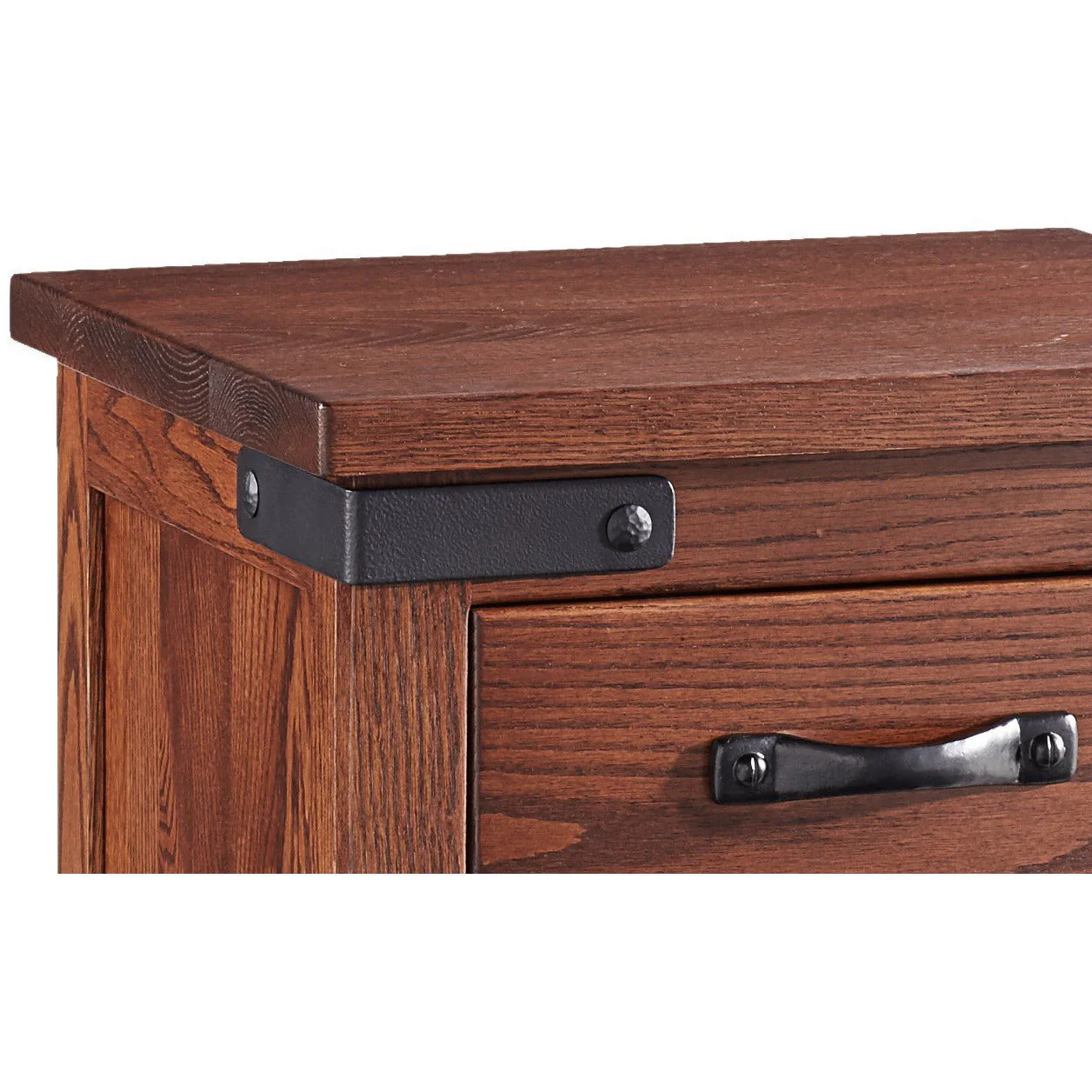 QW Amish Orewood 9 Drawer Dresser and Mirror - Image 2