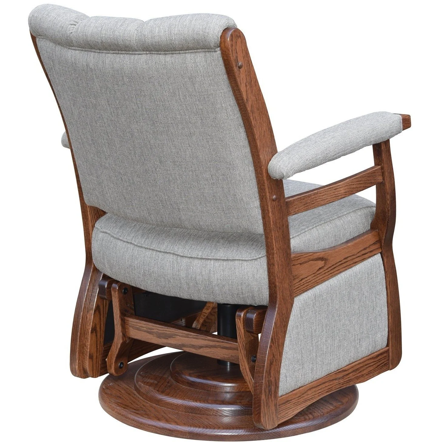 QW Amish Paris Low Back Swivel Glider - Image 3