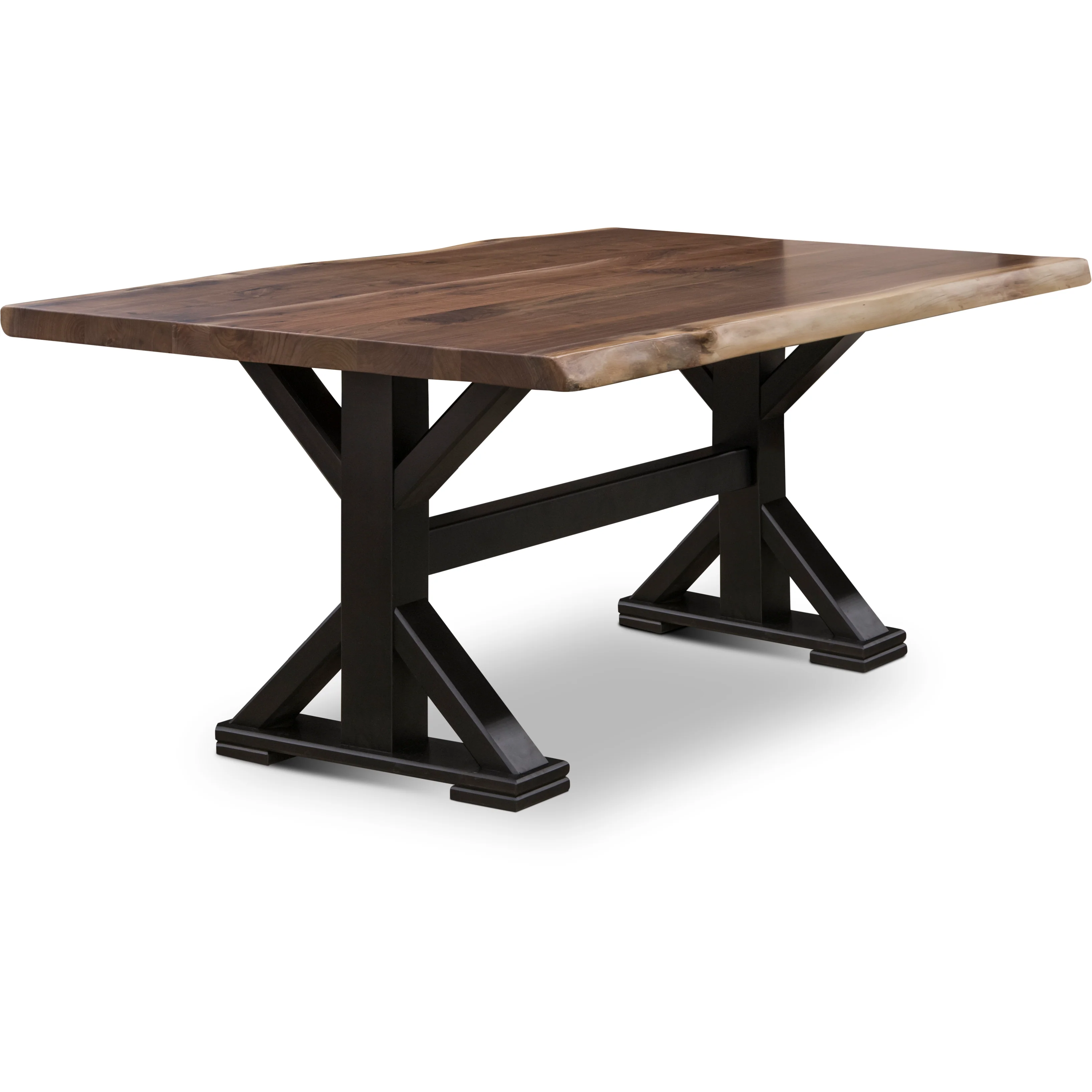 QW Amish Portland Live Edge 7pc Set - Image 2