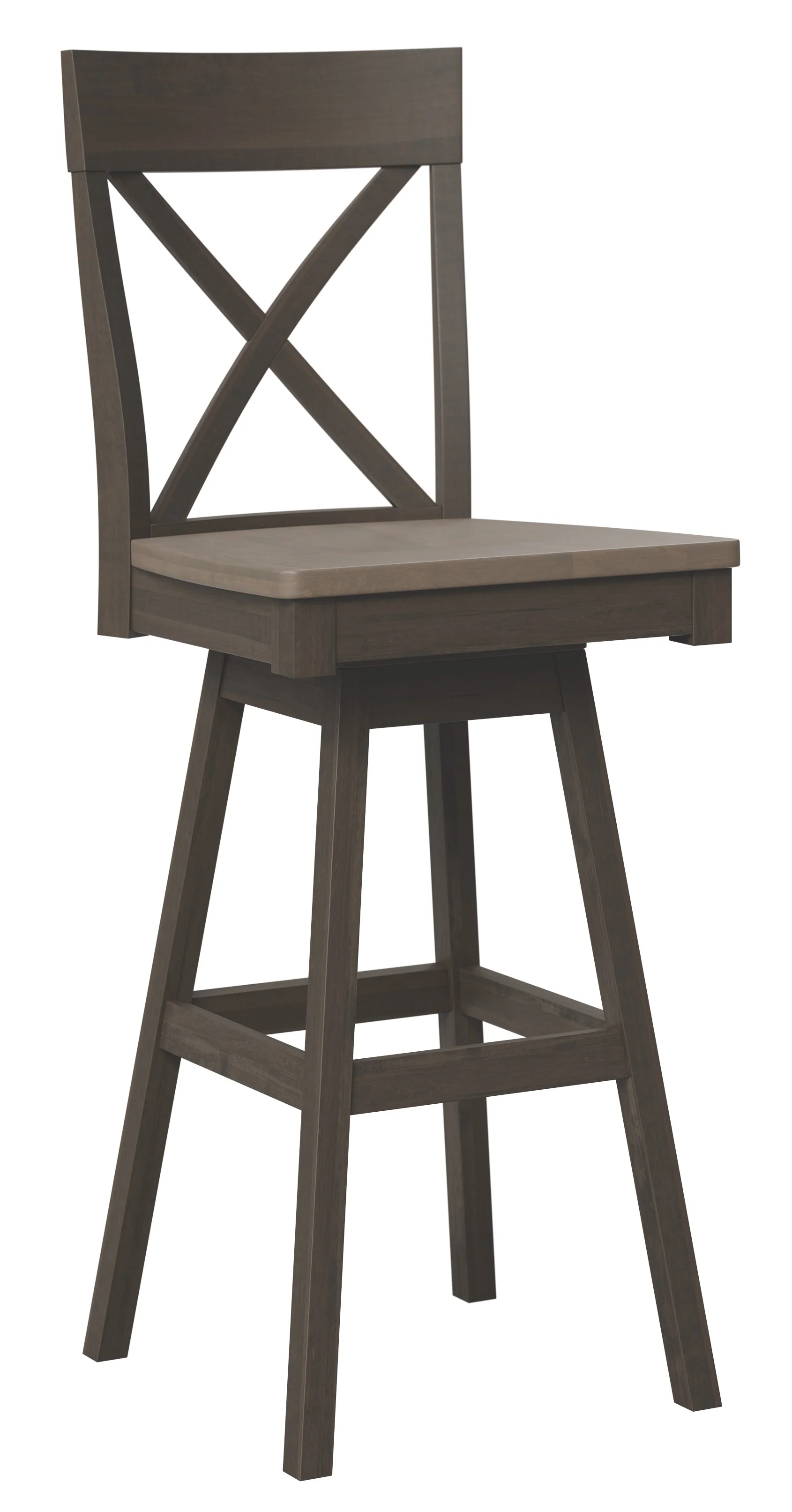 QW Amish Portland Swivel Bar Chair - Image 2